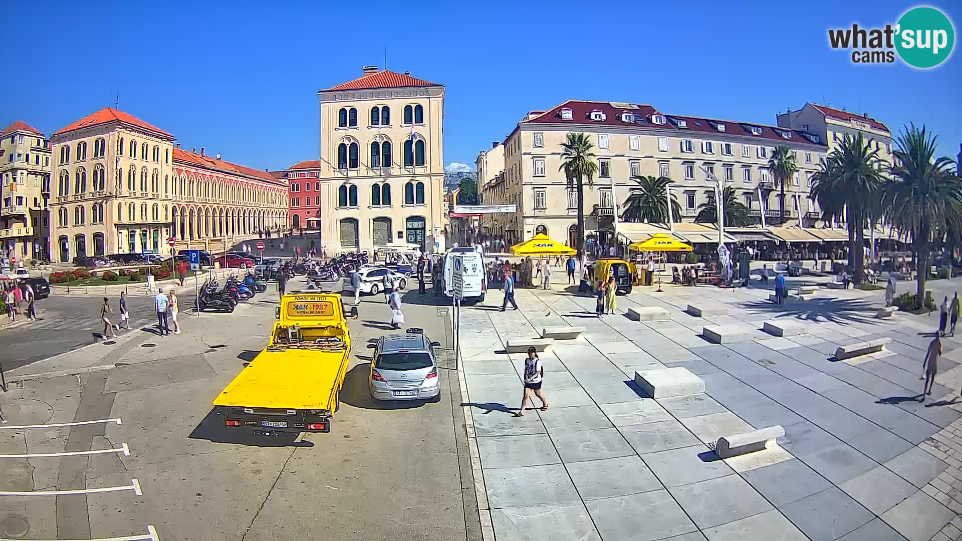 Live kamera Split Riva – Prokurative | Trg Republike
