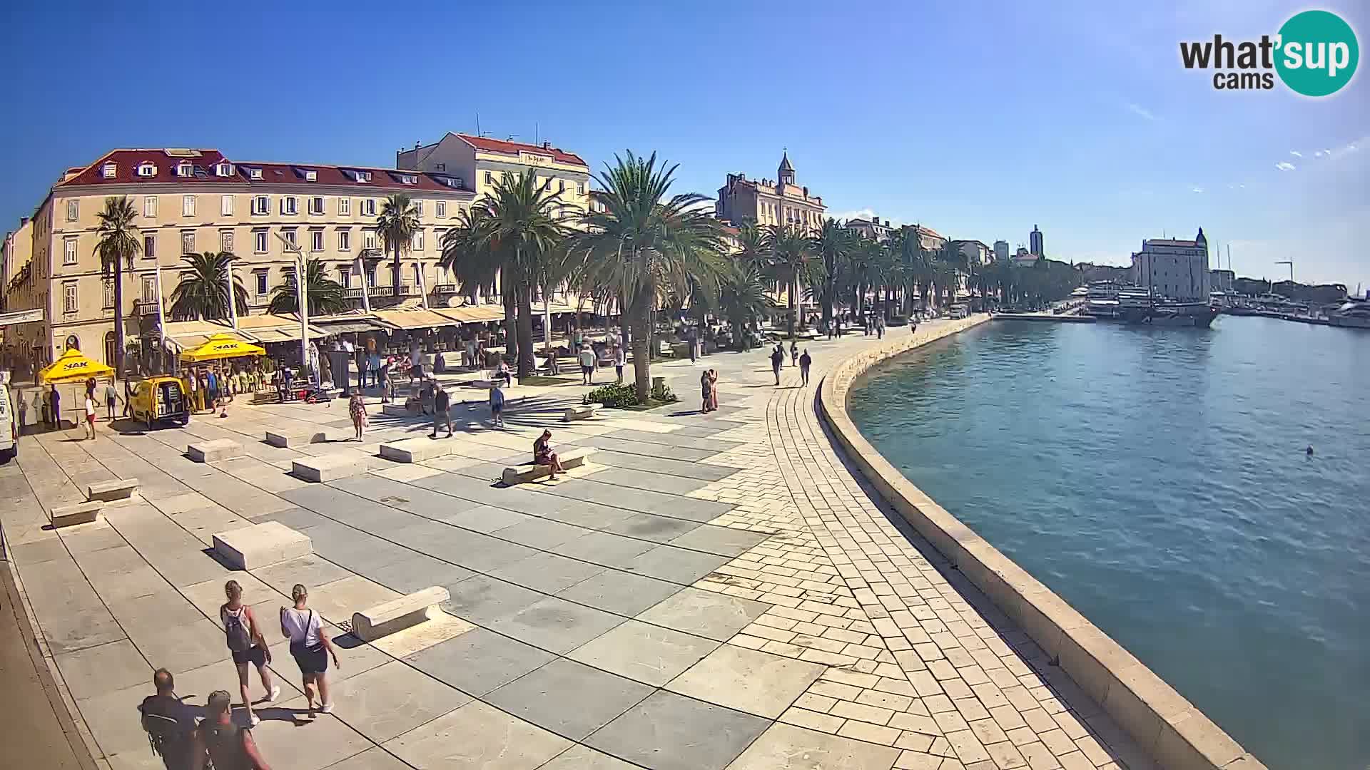 Webcam Split Riva – Prokurative | Plaza de la República