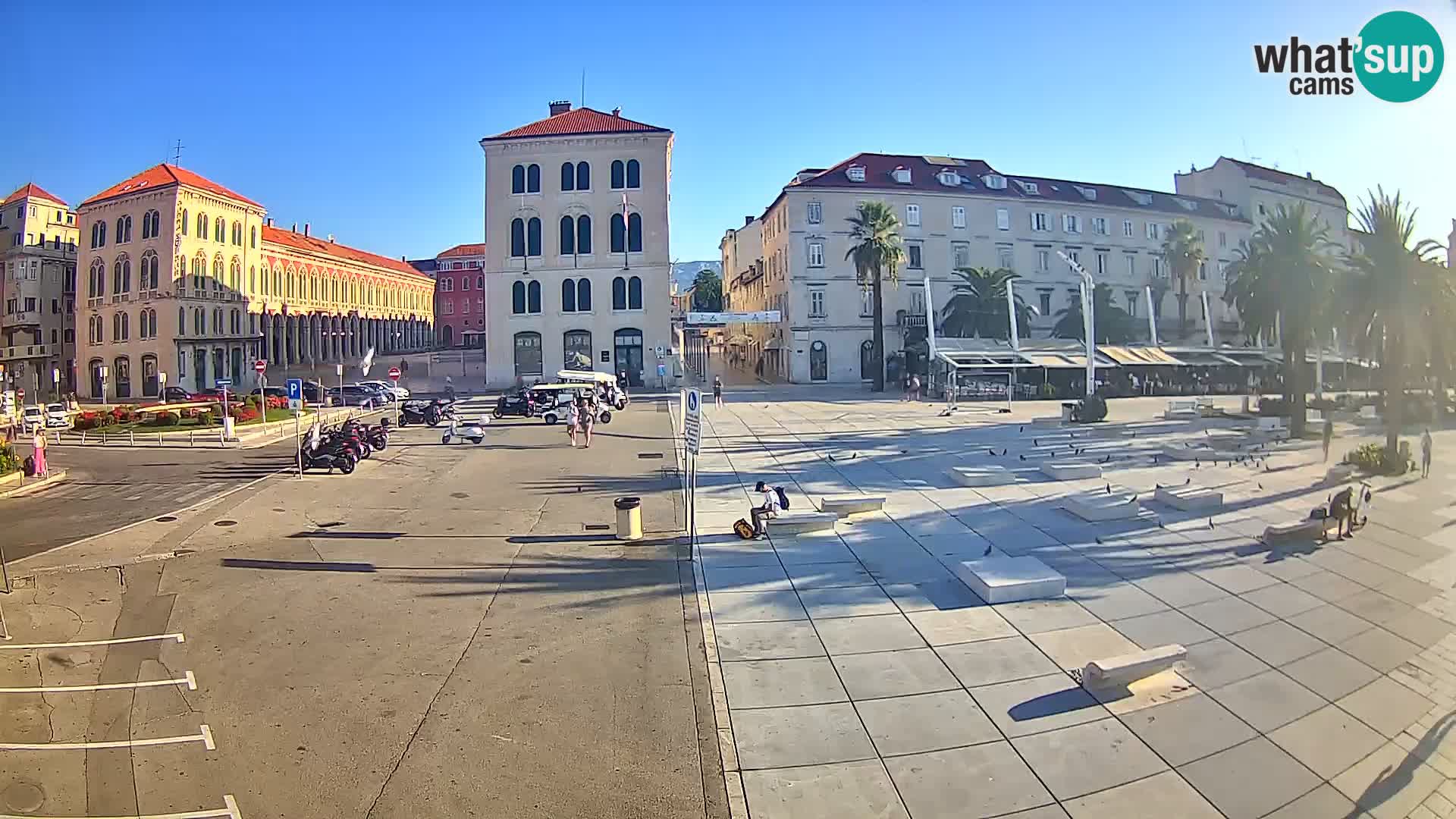 Live kamera Split Riva – Prokurative | Trg Republike