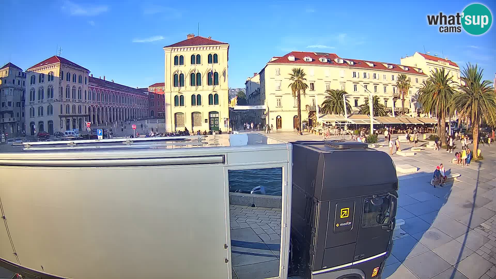Split kamera Riva – Prokurative | Trg Republike
