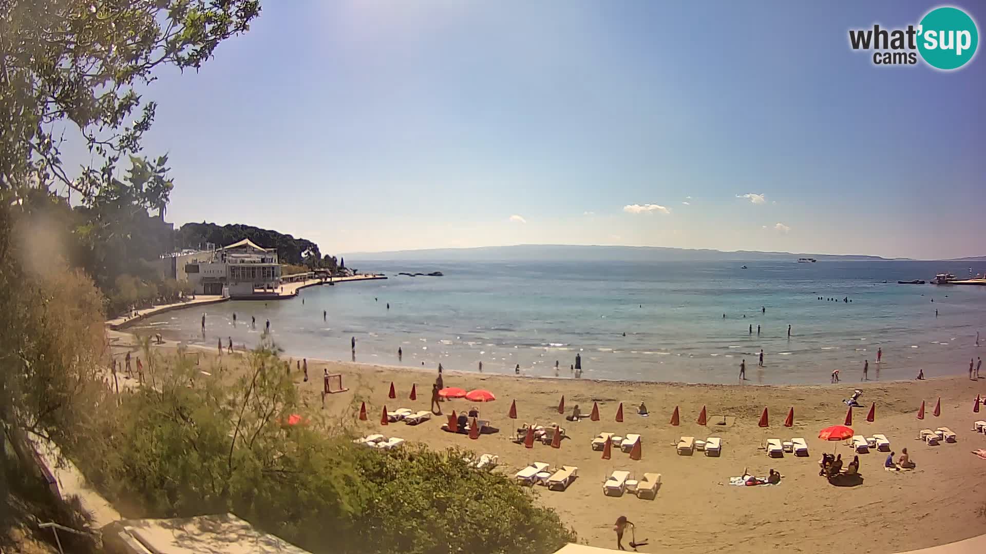 Webcam Live –  Split – spiaggia Bačvice