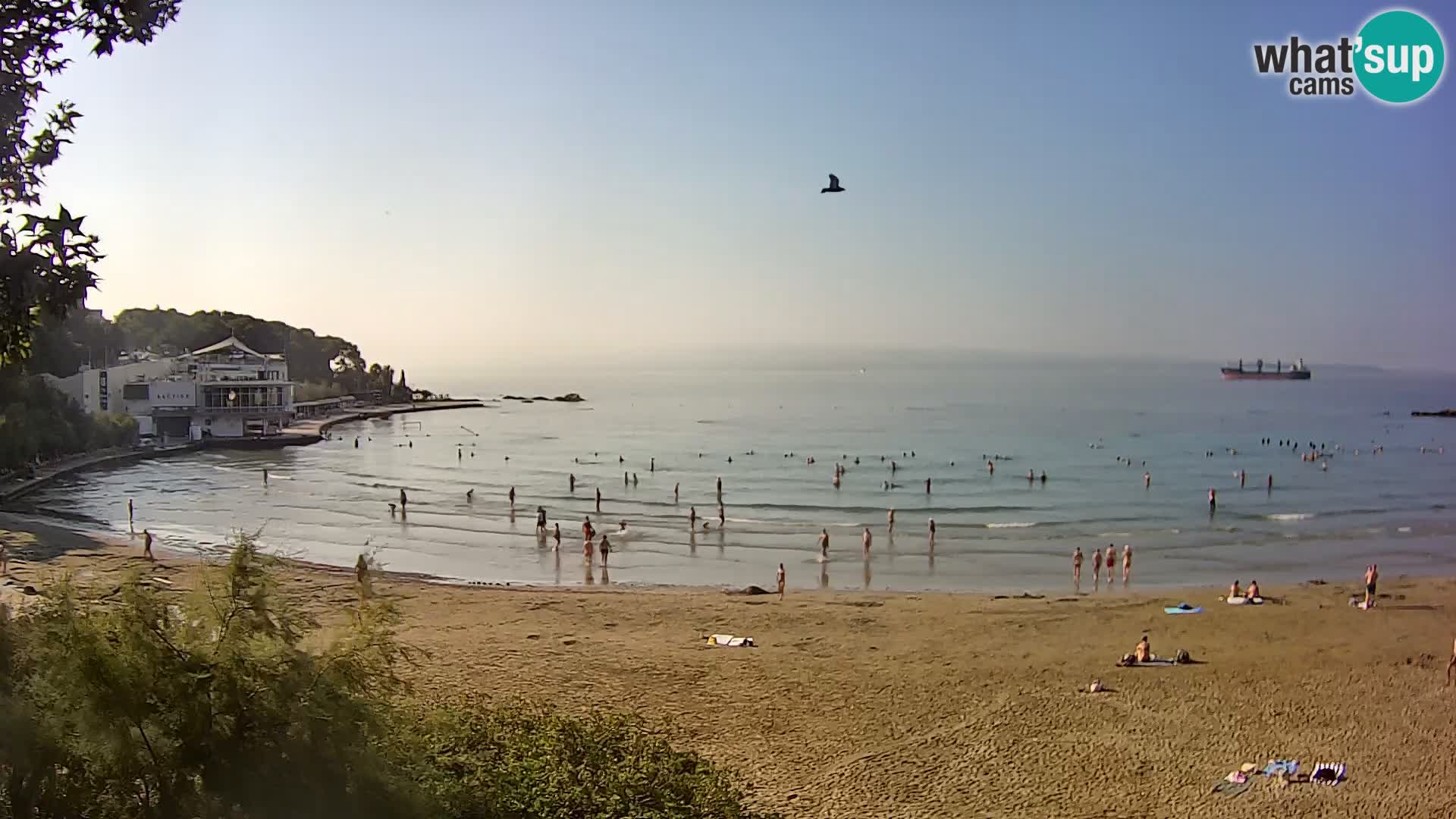 Spletna kamera Split – plaža Bačvice