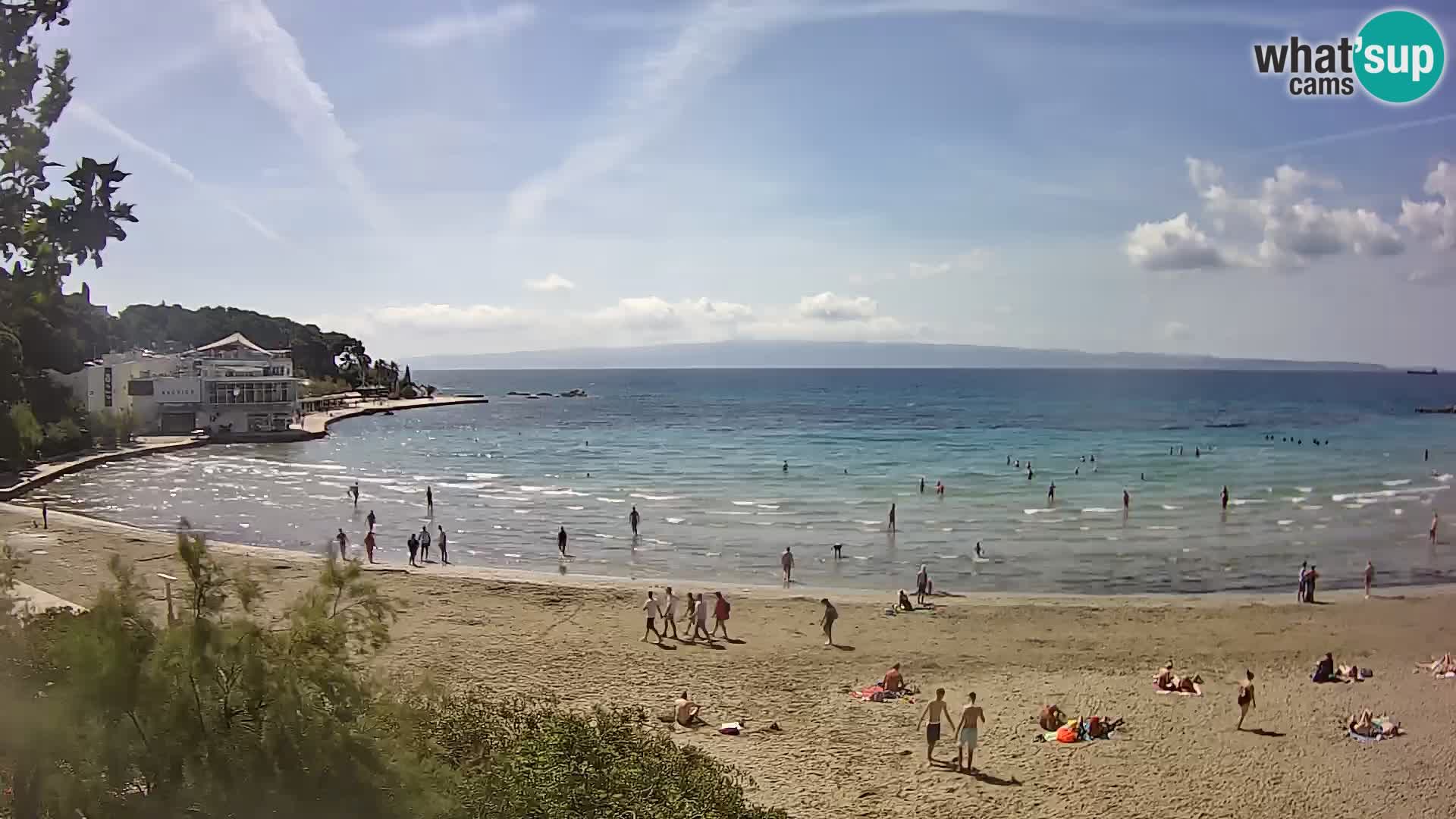 Webcam Live –  Split – spiaggia Bačvice