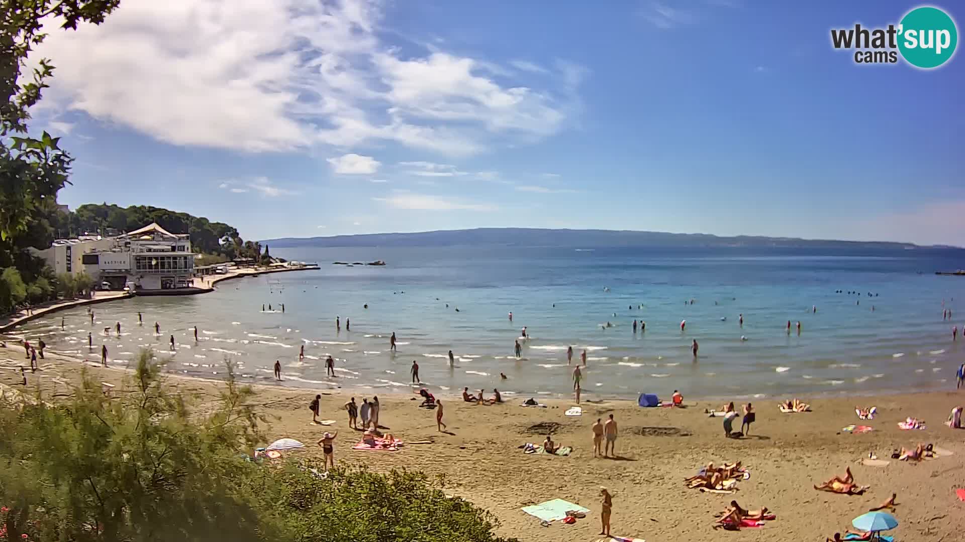 Web kamera Split – plaža Bačvice