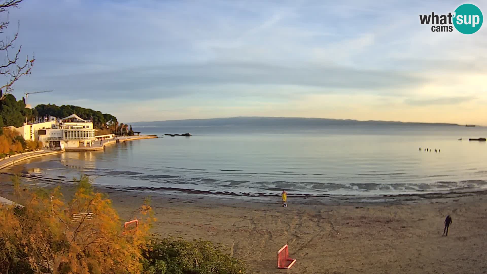 Webcam Live –  Split – spiaggia Bačvice