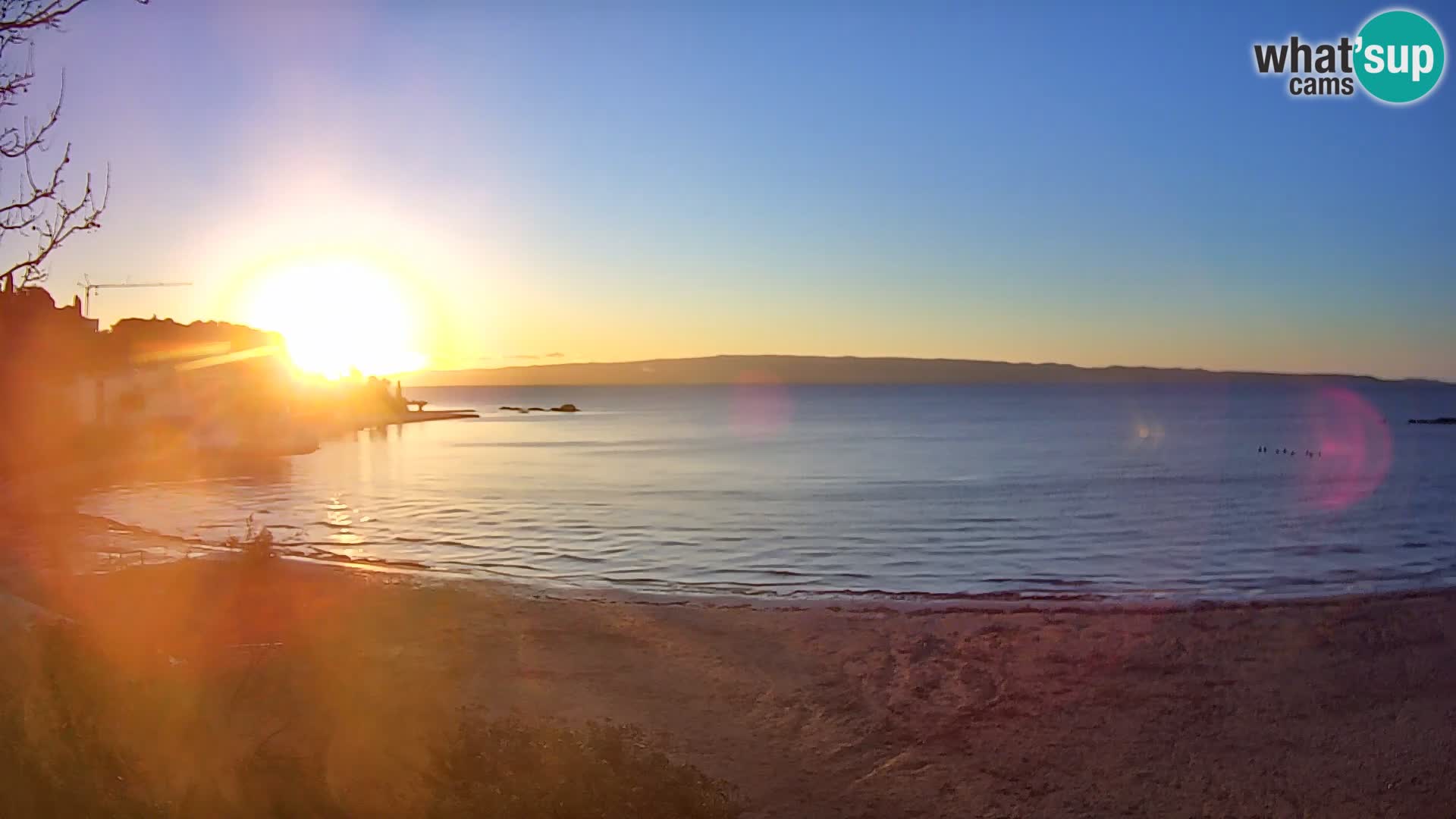 Webcam Live –  Split – spiaggia Bačvice