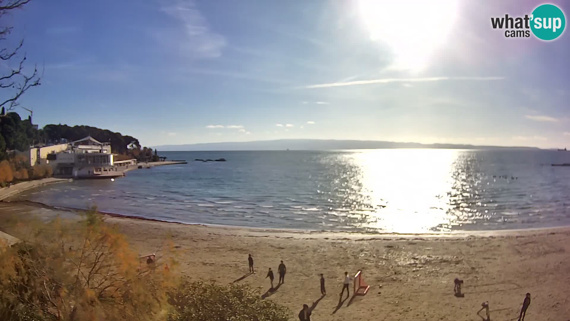 Webcam Live –  Split – spiaggia Bačvice