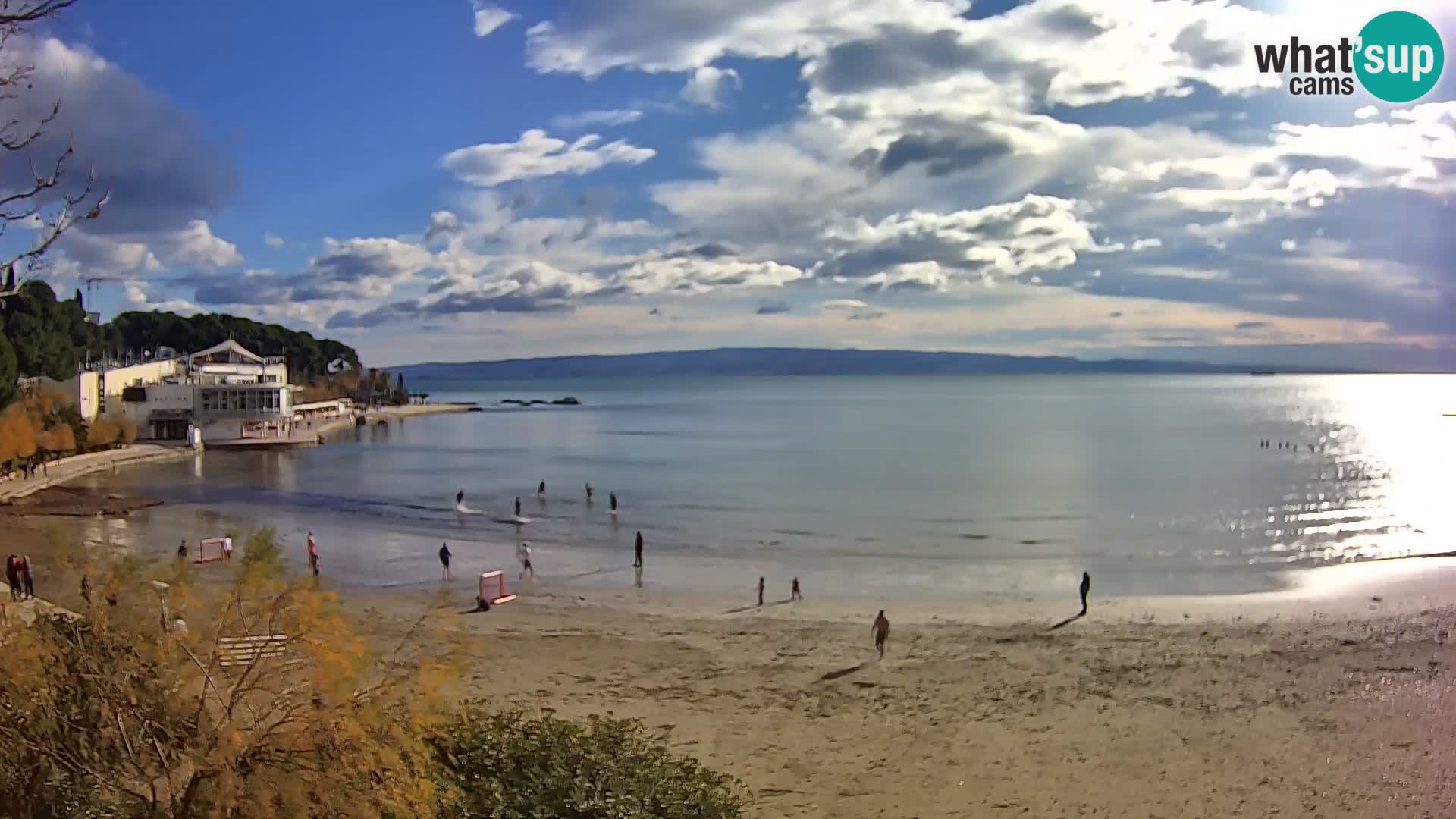 Webcam Live –  Split – spiaggia Bačvice