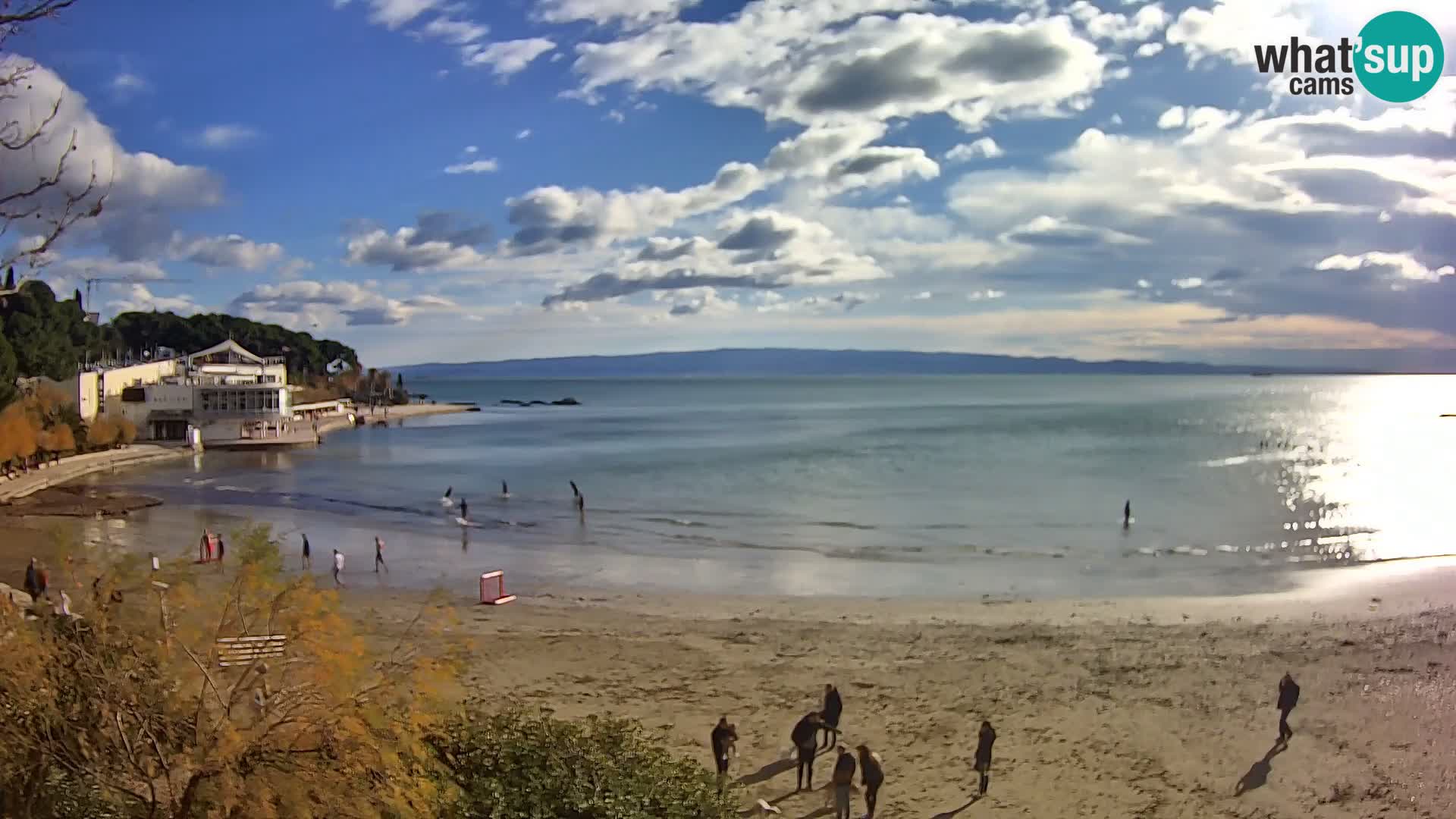 Webcam Live –  Split – spiaggia Bačvice