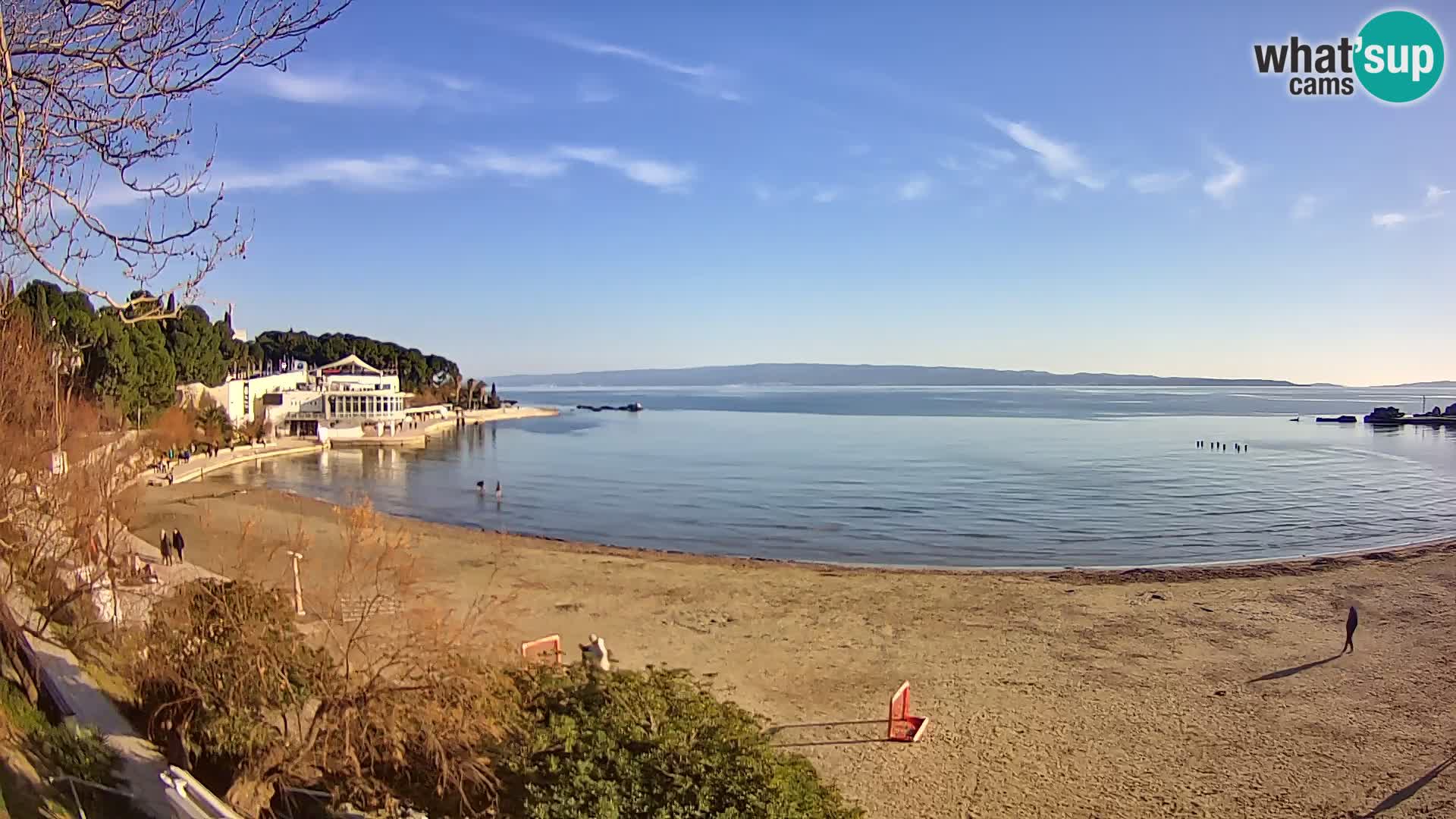 Webcam Live –  Split – spiaggia Bačvice