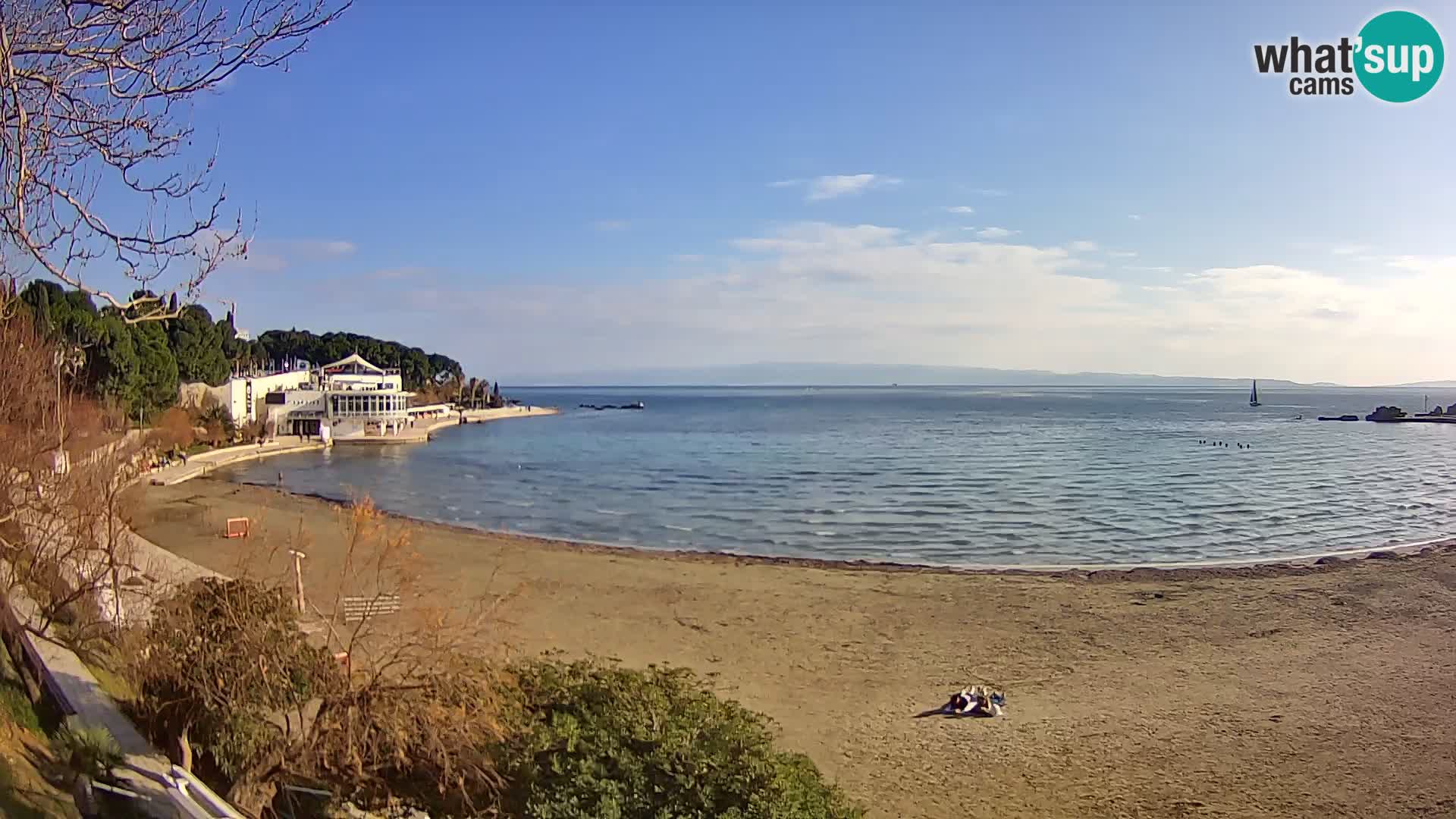 Webcam Live –  Split – spiaggia Bačvice