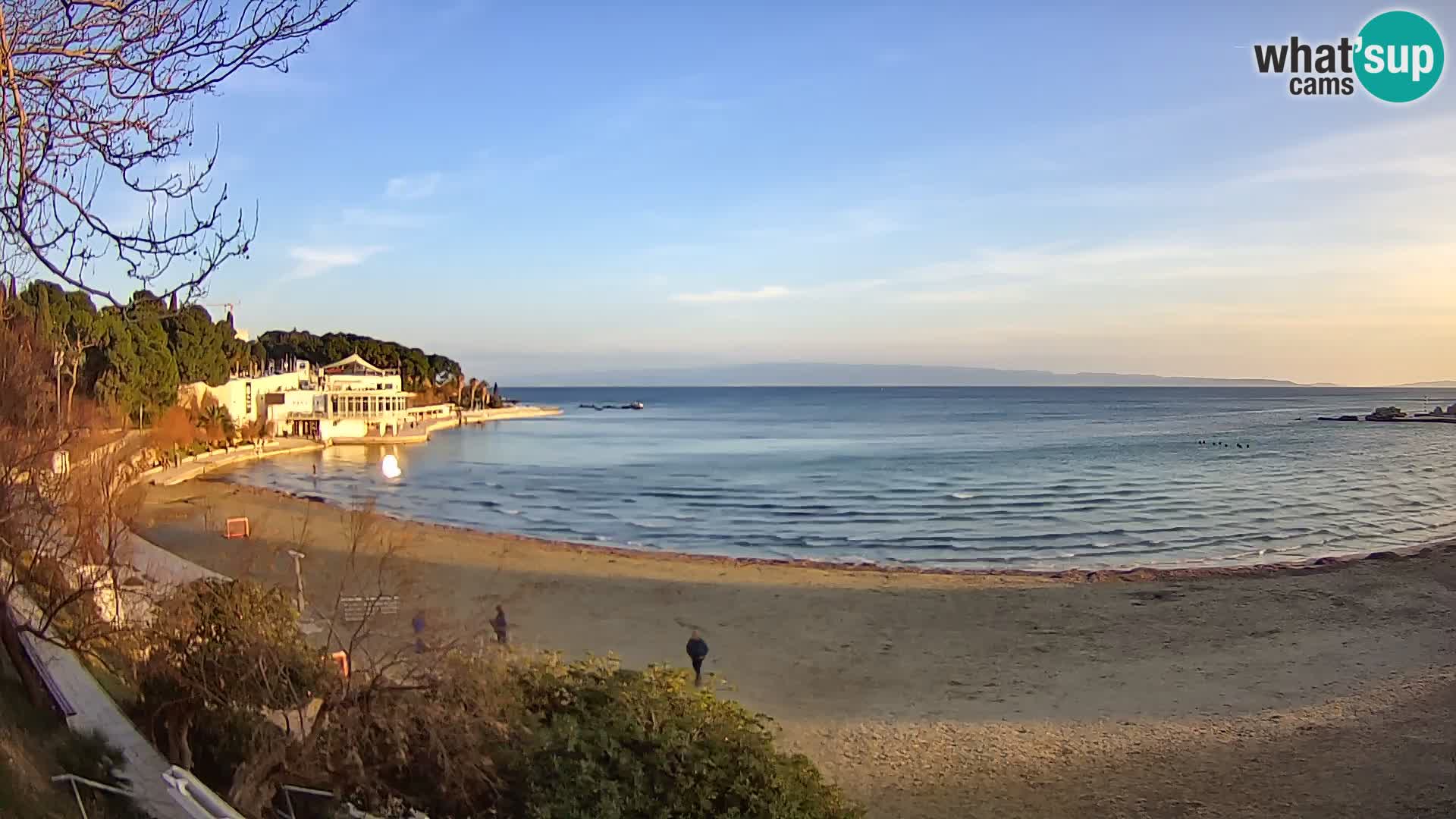 Webcam Live –  Split – spiaggia Bačvice