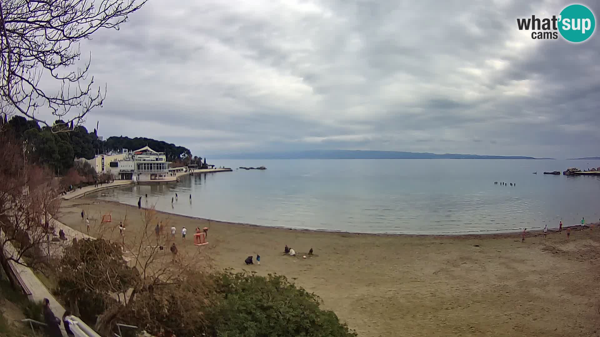 Webcam Live –  Split – spiaggia Bačvice