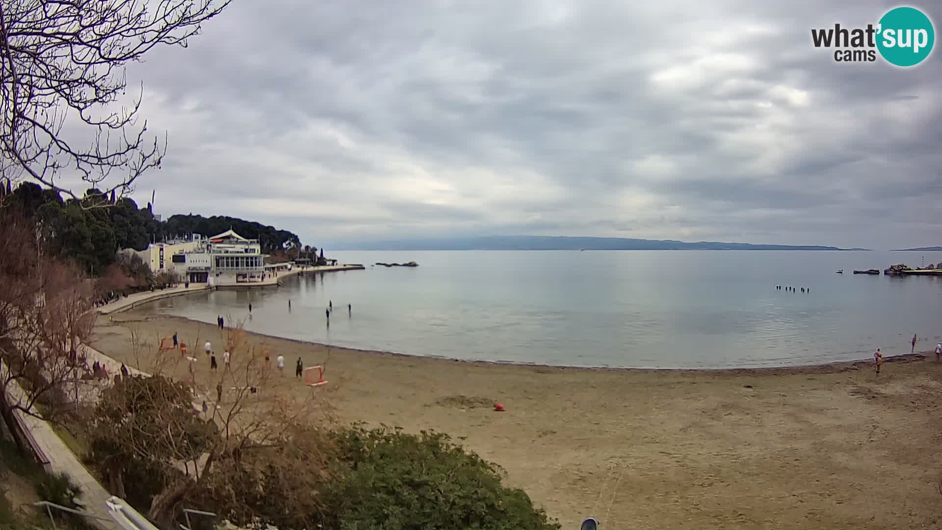 Webcam Live –  Split – spiaggia Bačvice