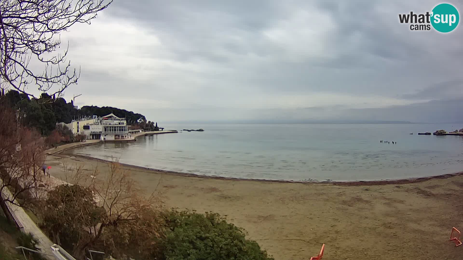 Webcam Live –  Split – spiaggia Bačvice