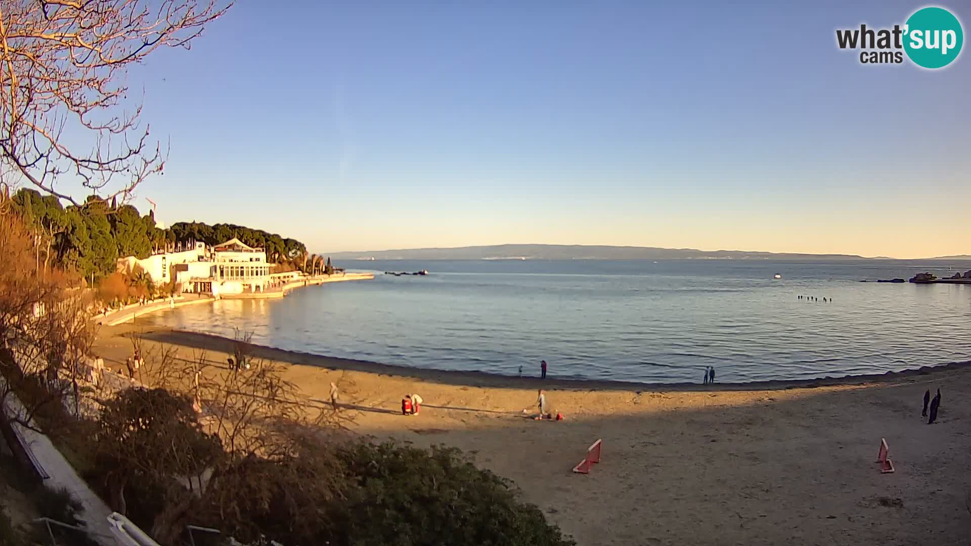 Webcam Live –  Split – spiaggia Bačvice