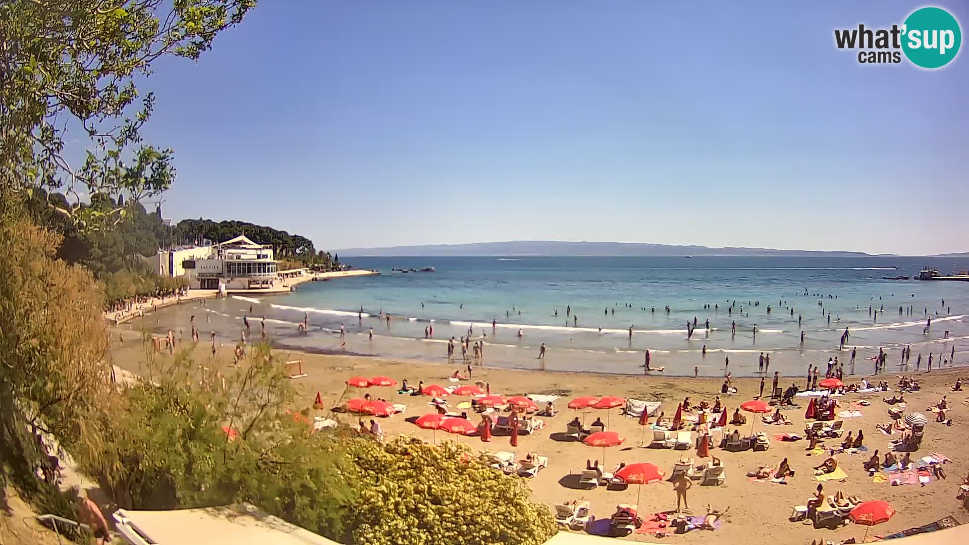 Webcam Live – Split – plage Bačvice