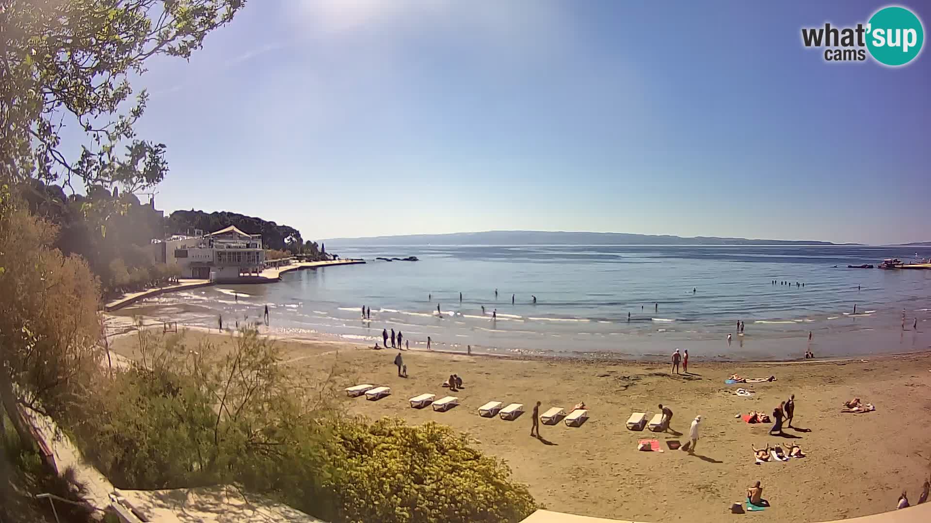 Spletna kamera Split – plaža Bačvice