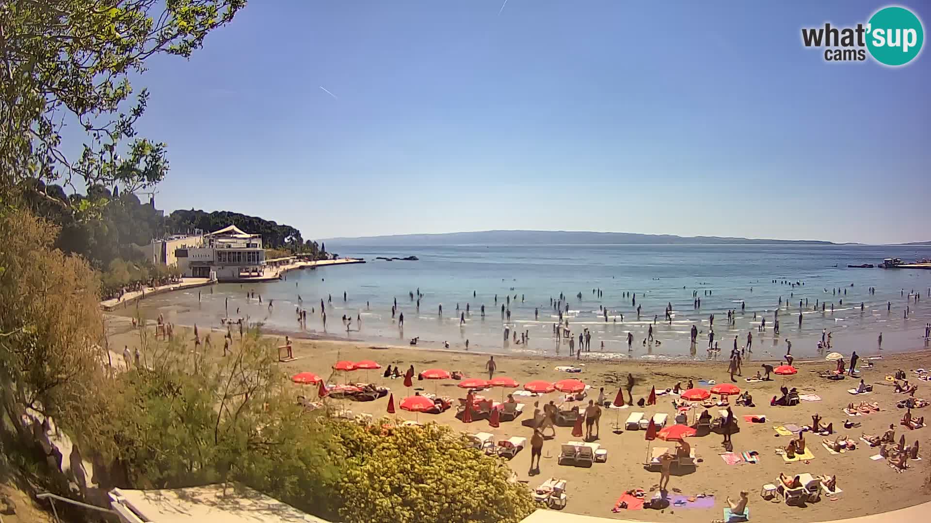 Spletna kamera Split – plaža Bačvice