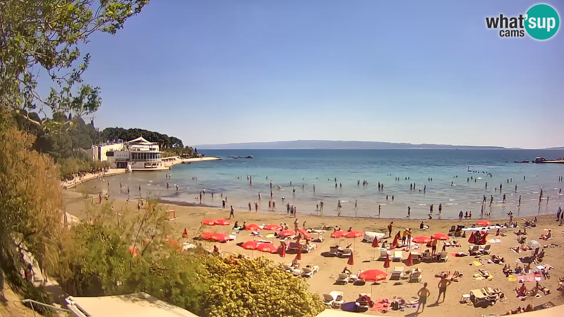 Spletna kamera Split – plaža Bačvice