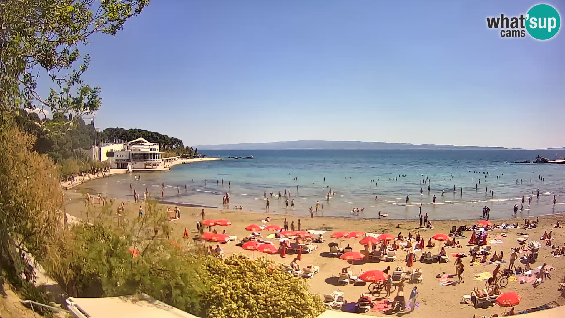 Webcam Live – Split – plage Bačvice