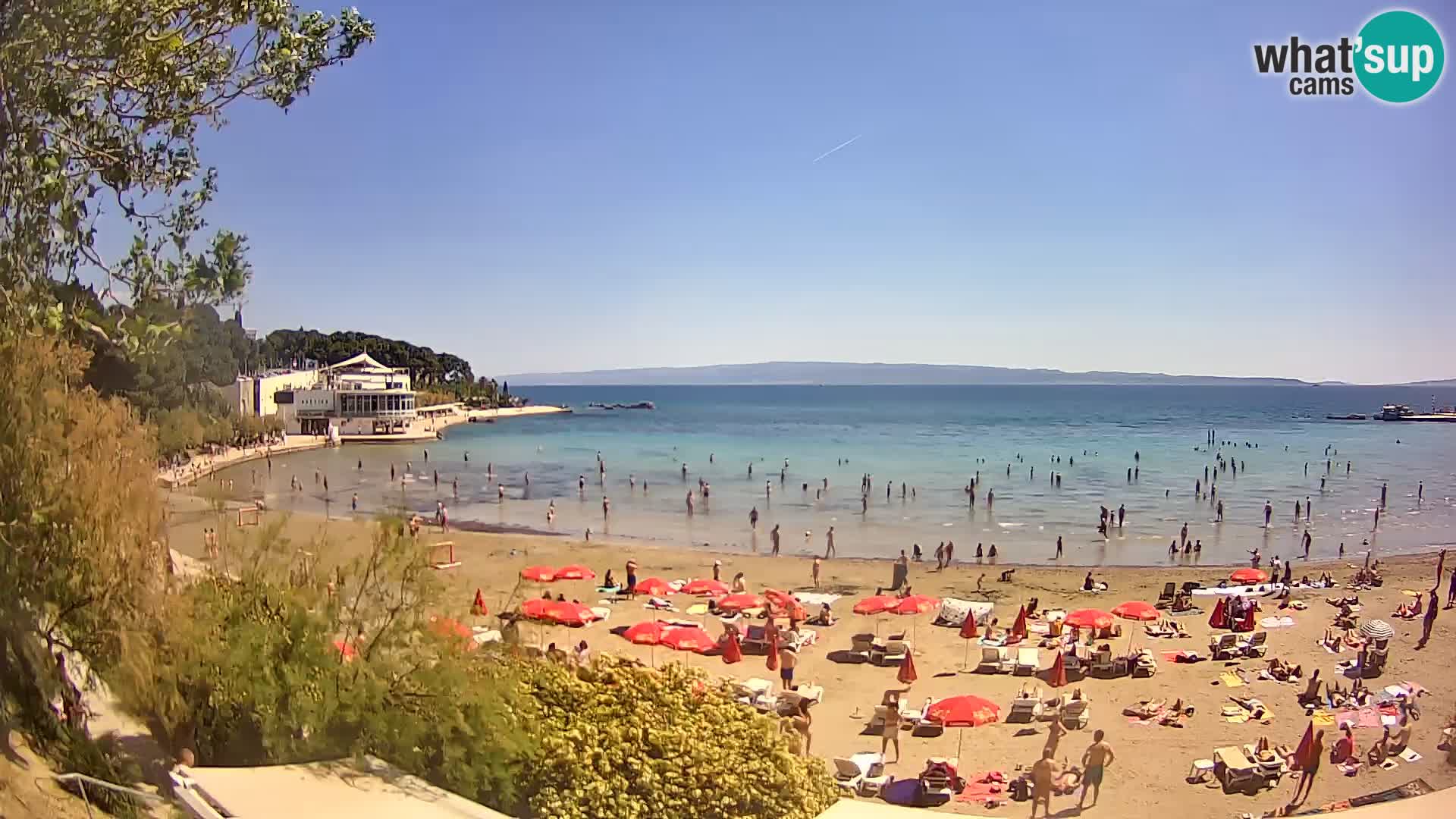 Spletna kamera Split – plaža Bačvice