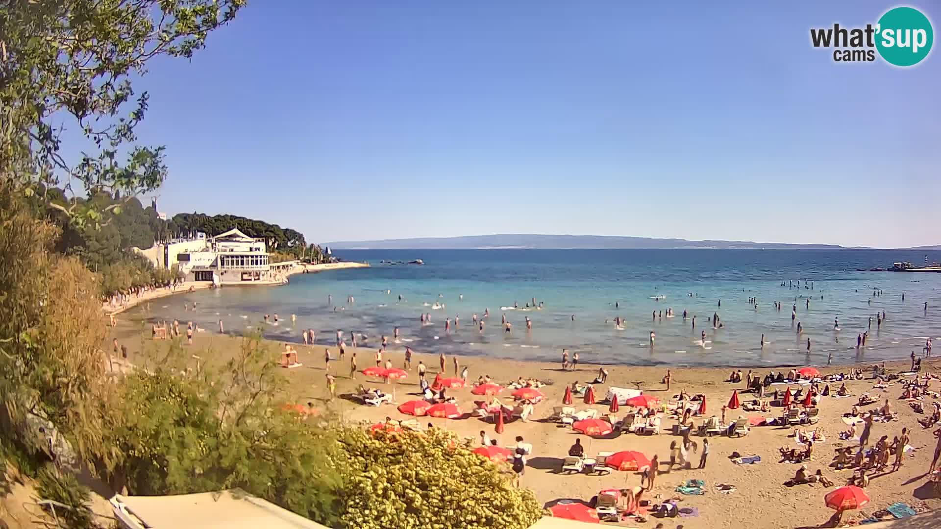 Webcam Live – Split – playa Bačvice