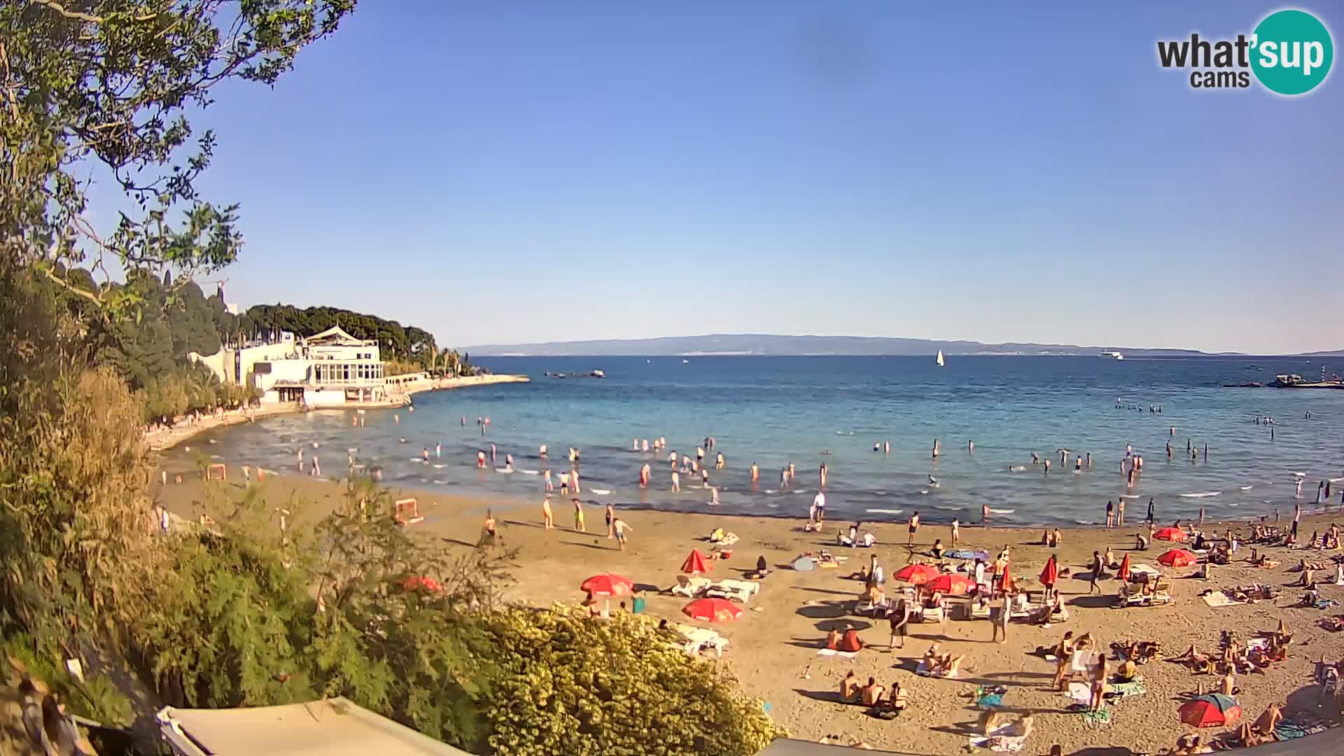 Webcam Live – Split – playa Bačvice