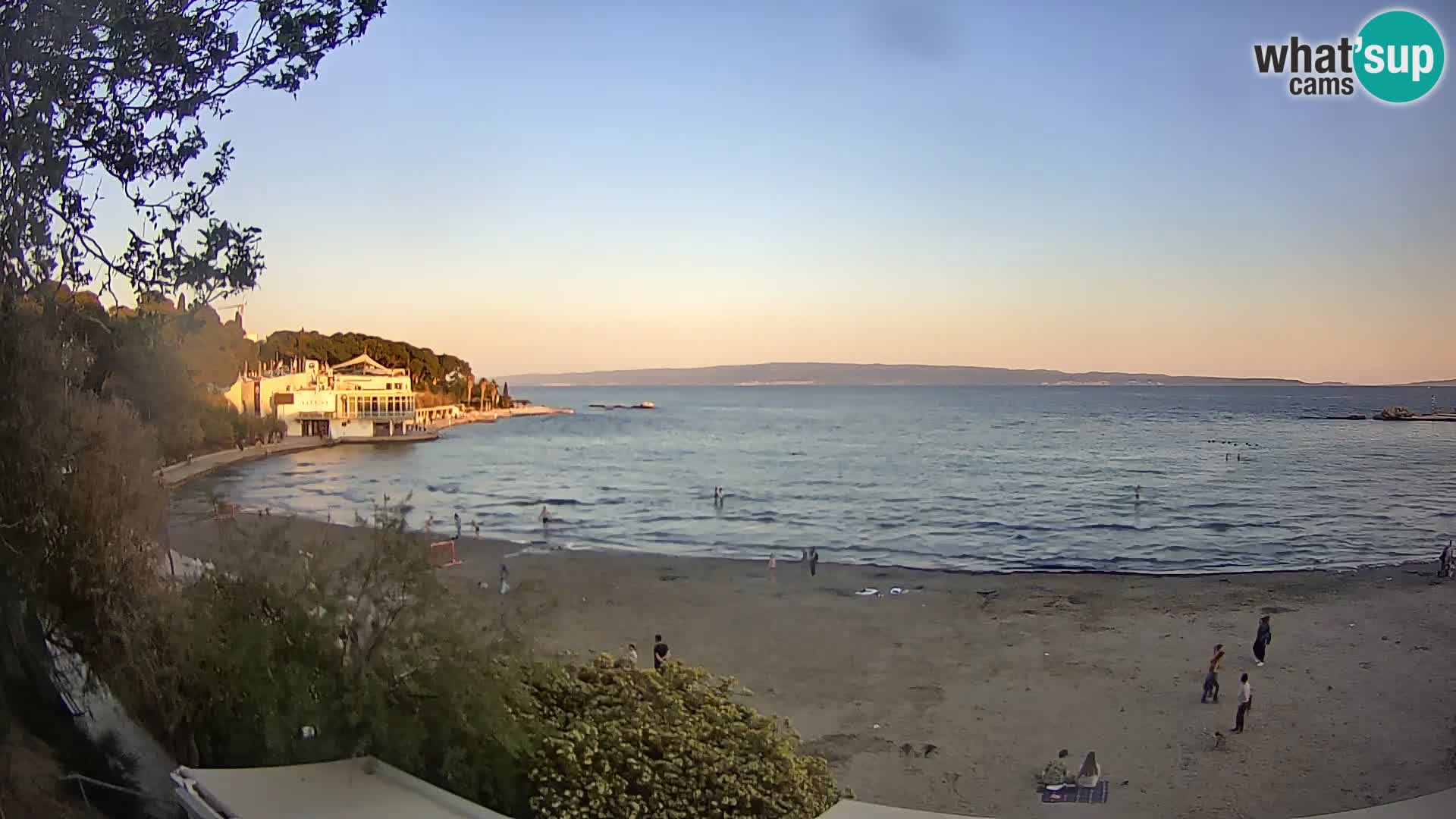 Web kamera Split – plaža Bačvice