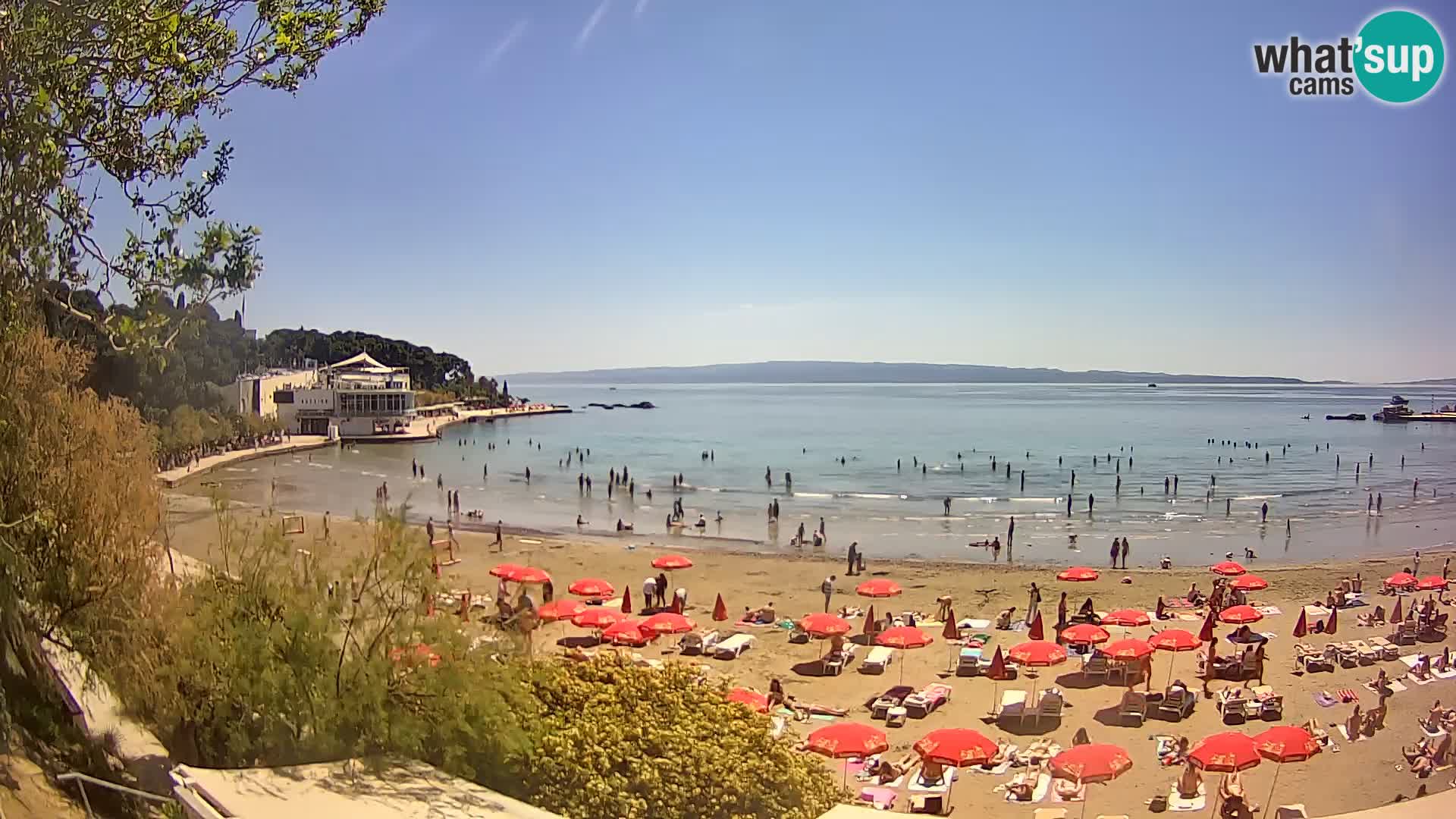 Spletna kamera Split – plaža Bačvice