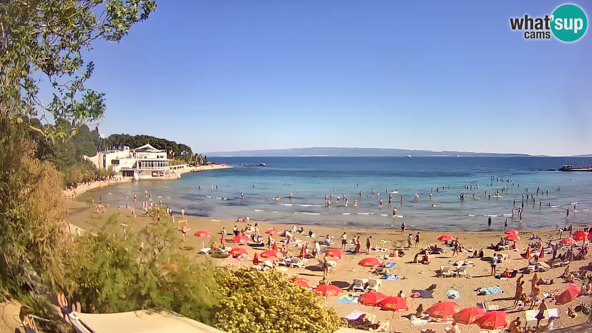 Webcam Live – Split – Bačvice beach