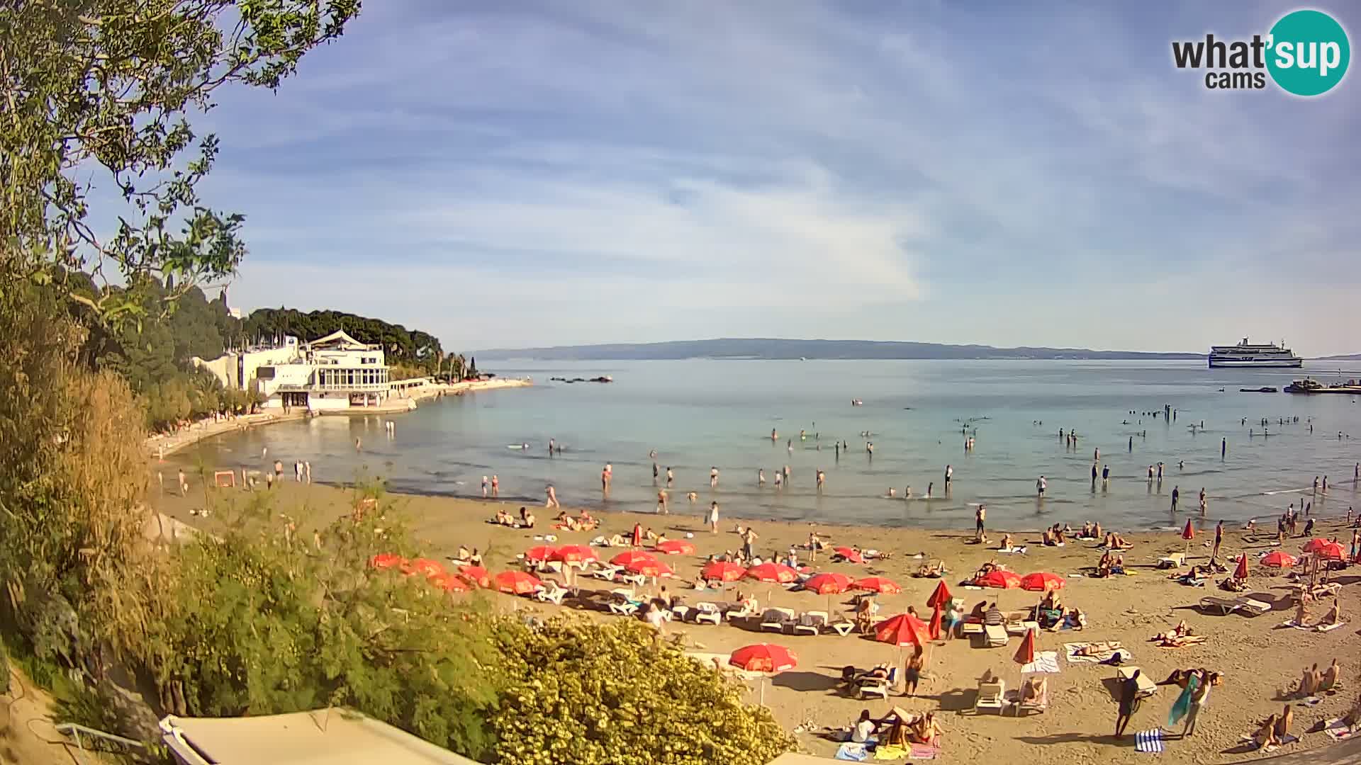 Webcam Live – Split – Strand Bačvice
