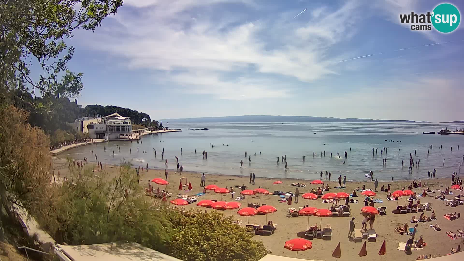 Webcam Live – Split – plage Bačvice