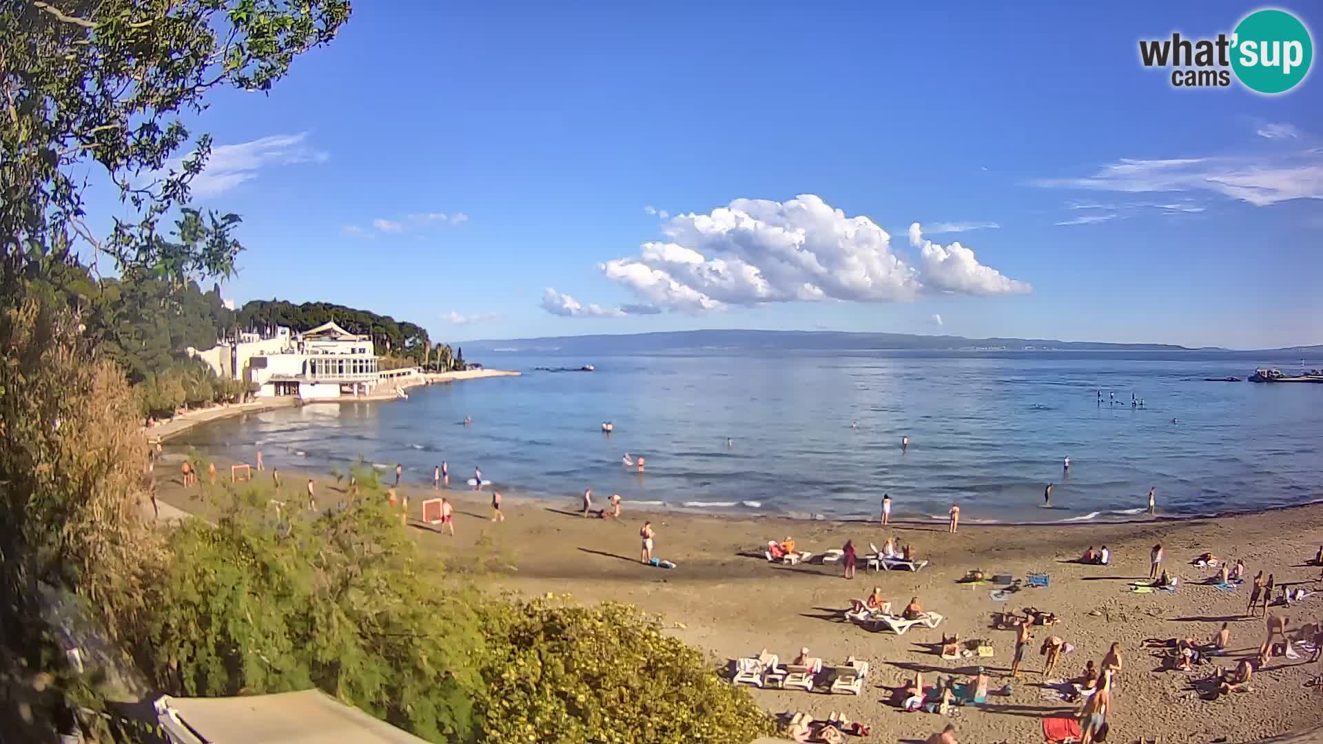 Spletna kamera Split – plaža Bačvice