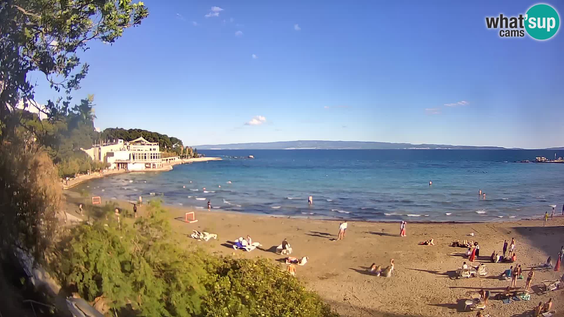 Spletna kamera Split – plaža Bačvice