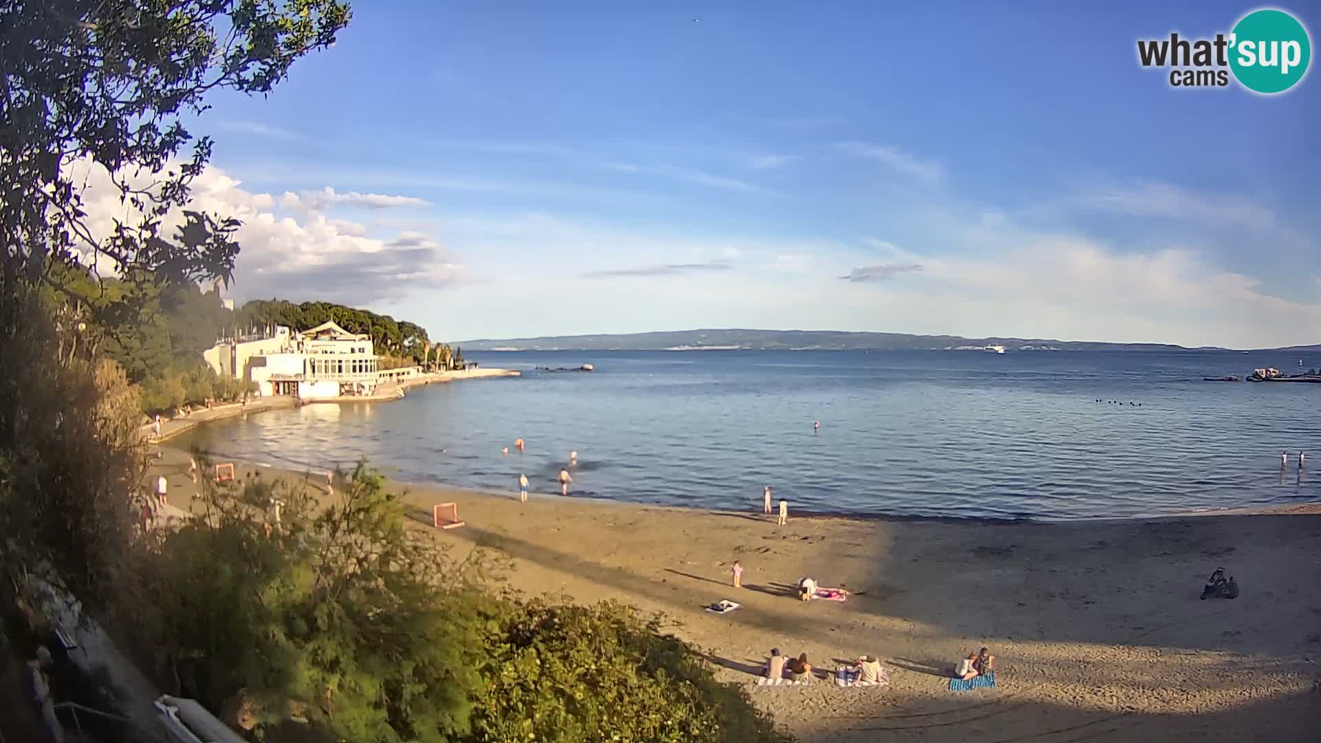 Spletna kamera Split – plaža Bačvice