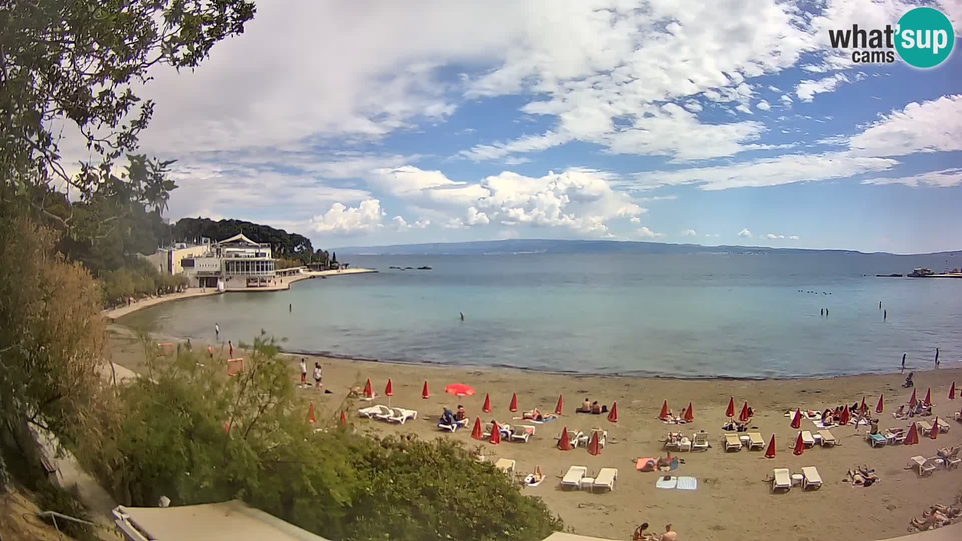 Webcam Live –  Split – spiaggia Bačvice