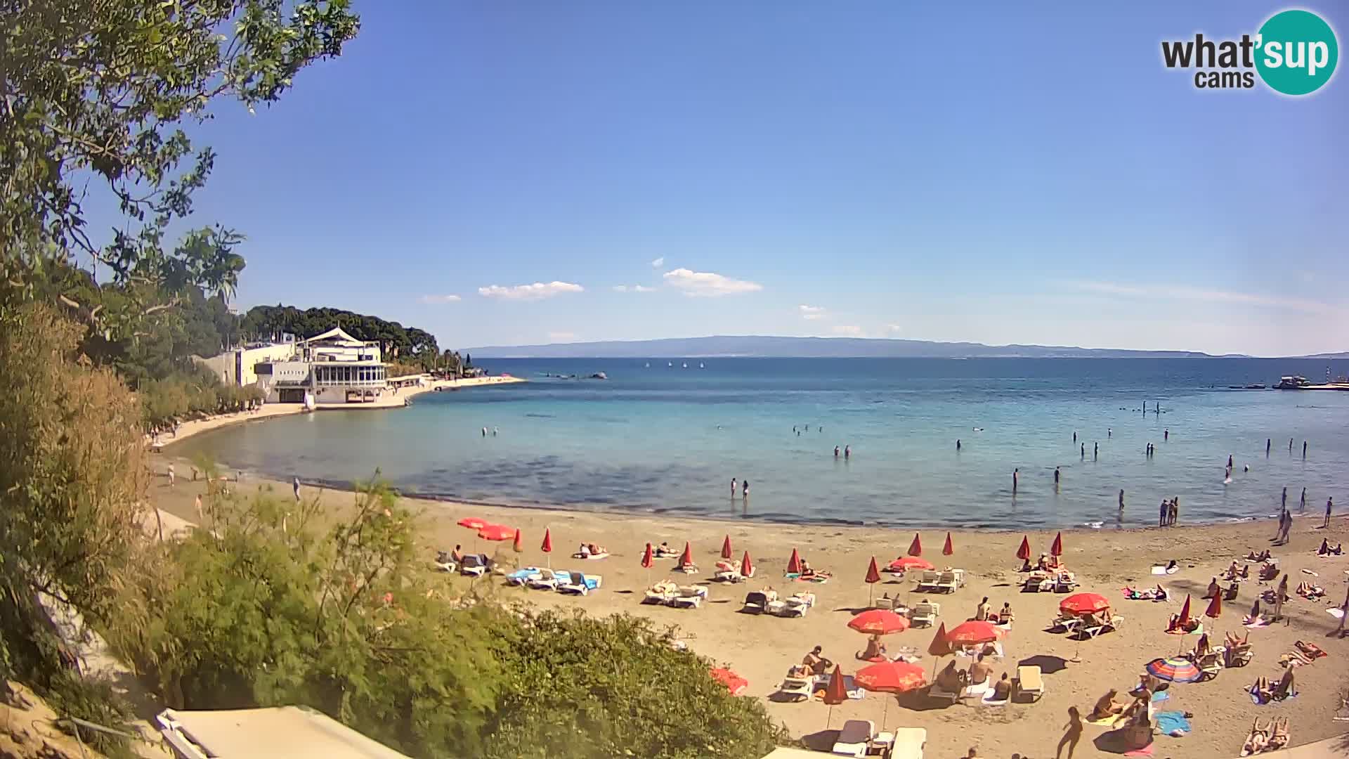Web kamera Split – plaža Bačvice