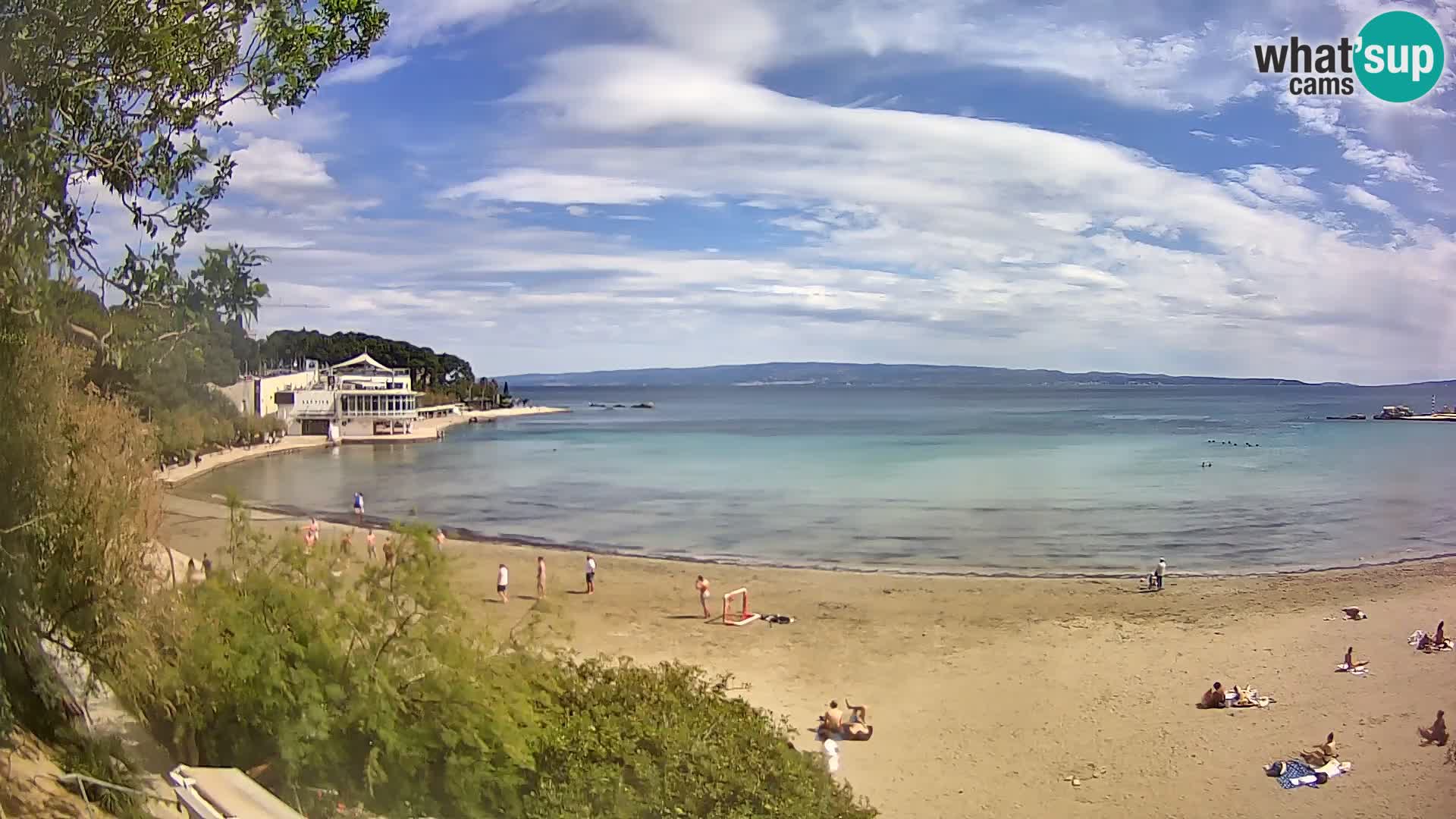 Webcam Live –  Split – spiaggia Bačvice