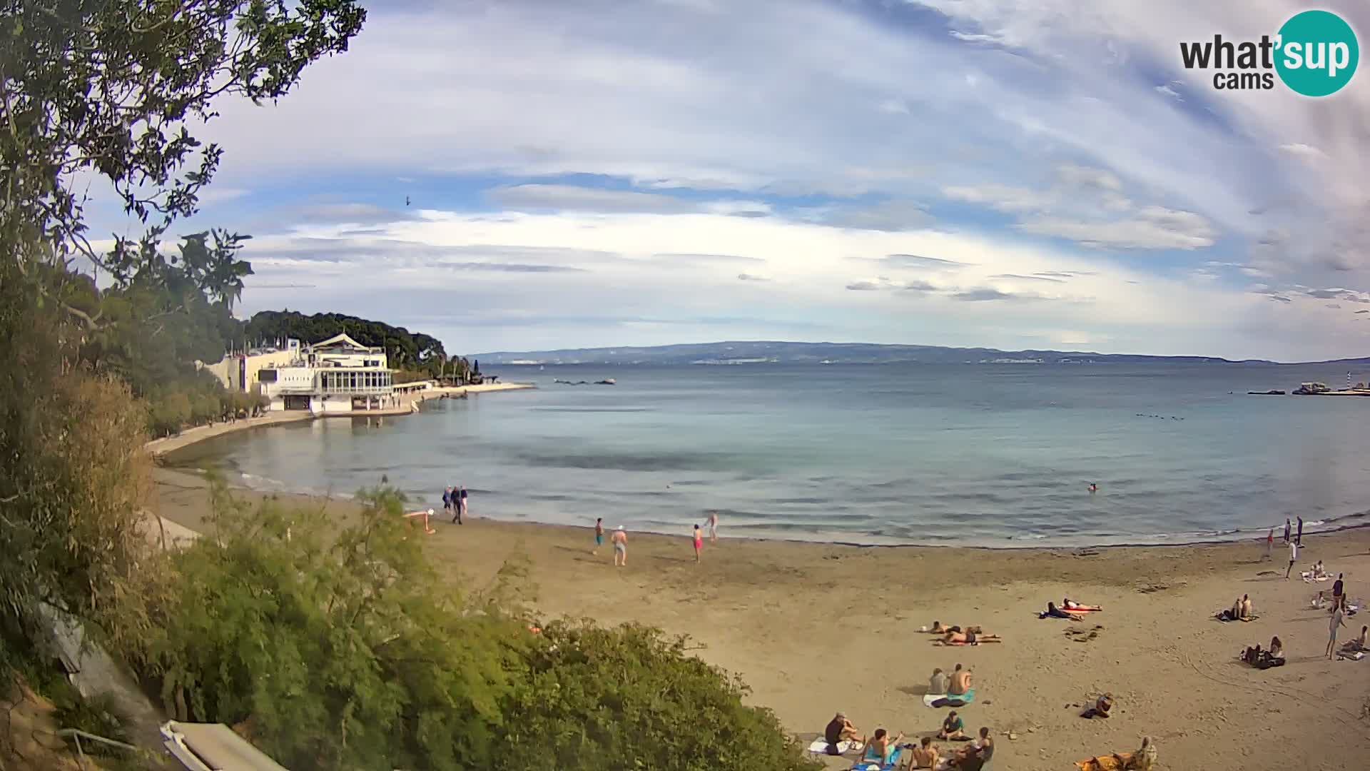 Webcam Live –  Split – spiaggia Bačvice