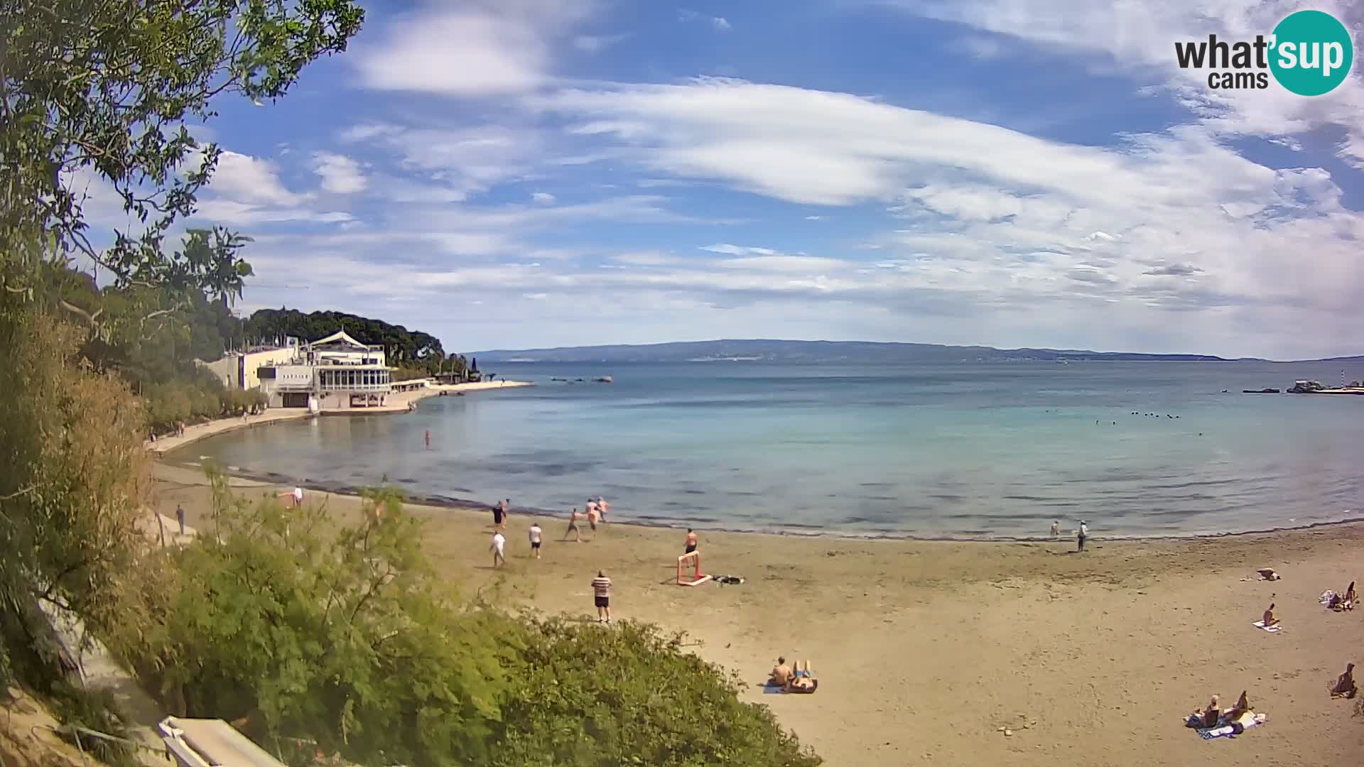 Webcam Live –  Split – spiaggia Bačvice