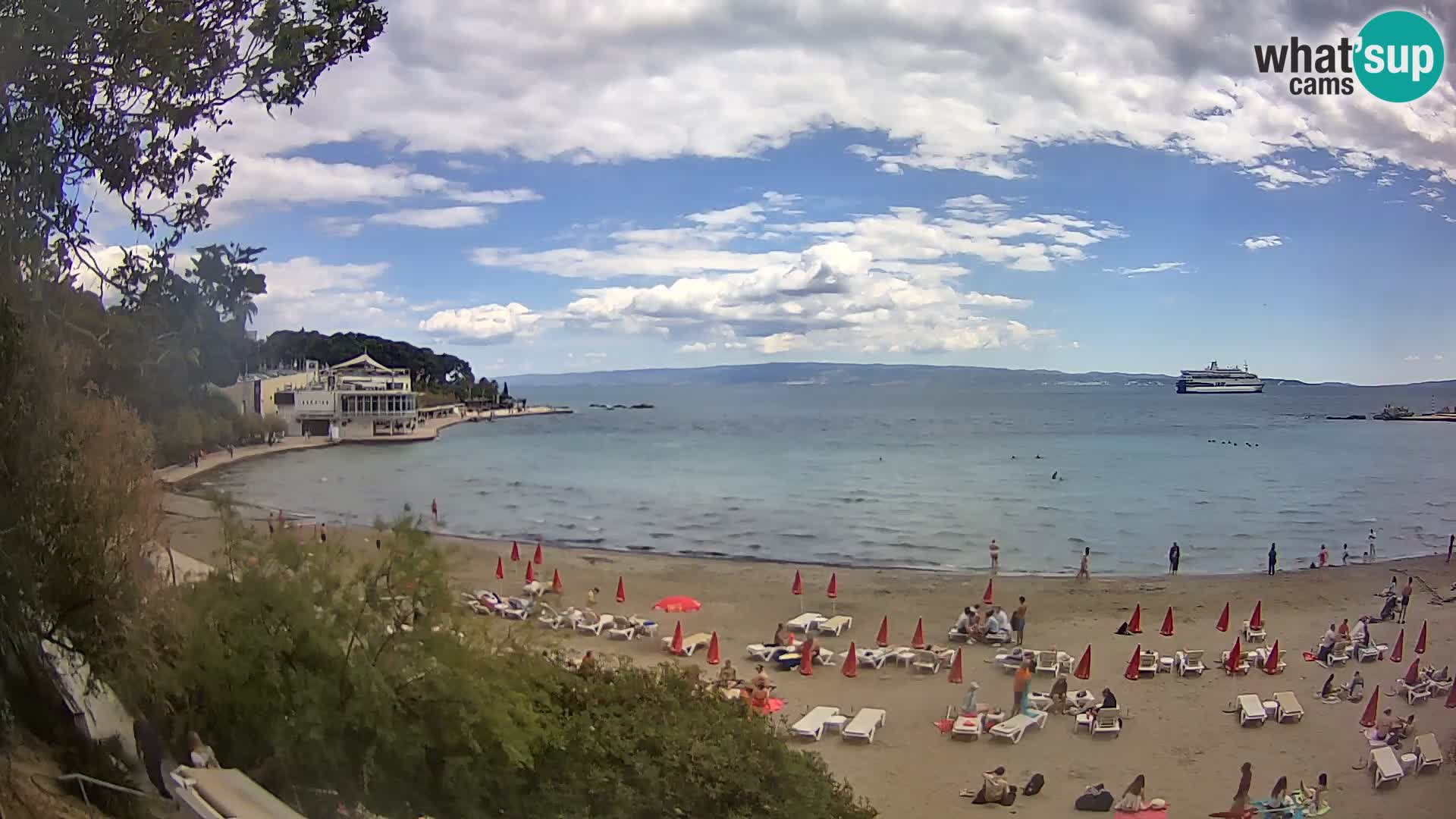 Webcam Live – Split – Bačvice beach
