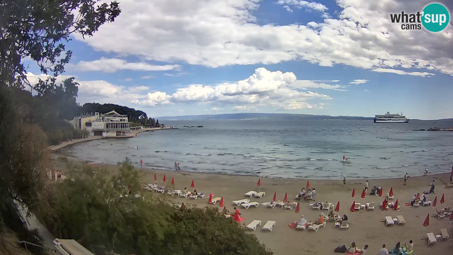 Spletna kamera Split – plaža Bačvice