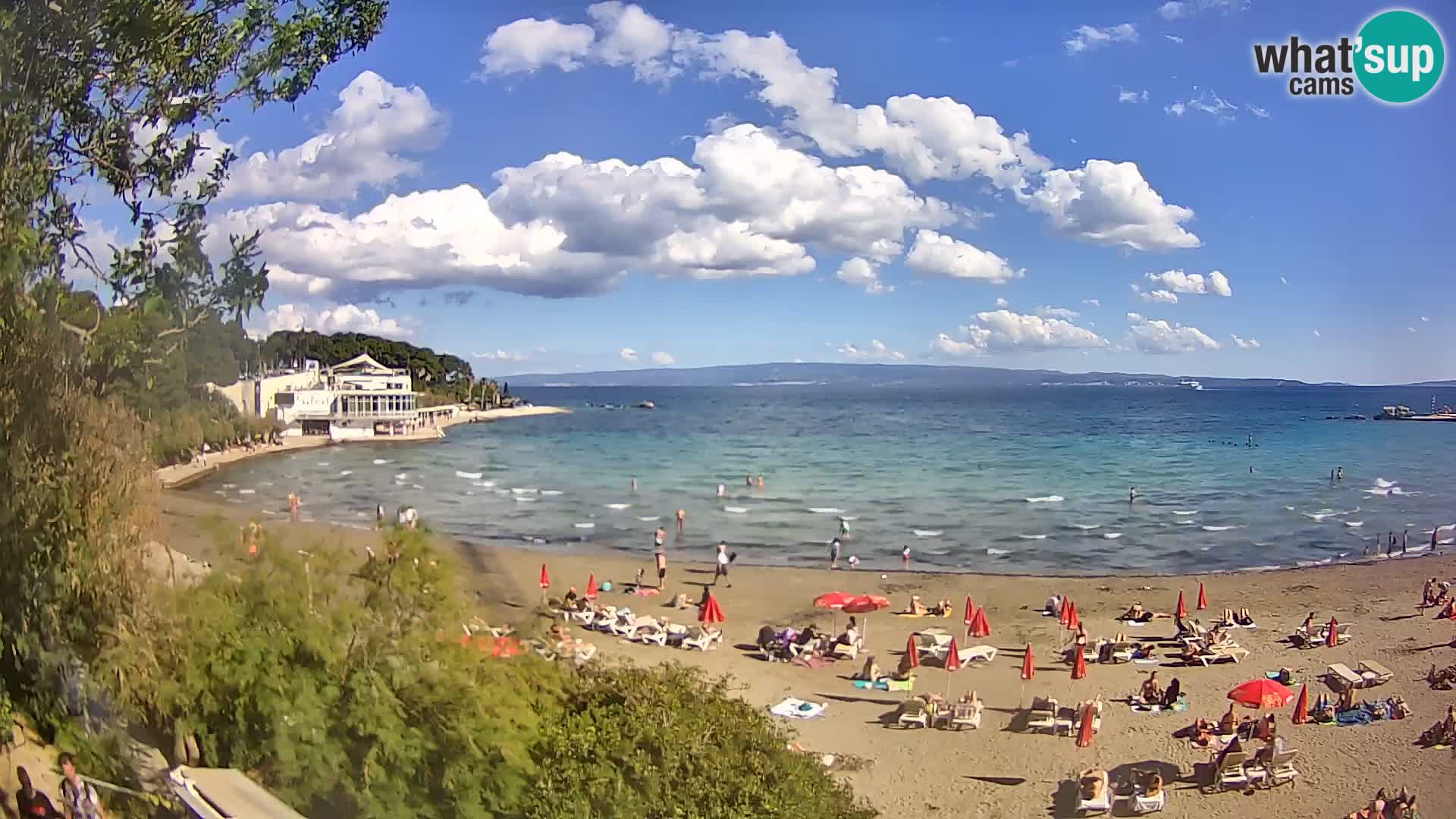 Webcam Live –  Split – spiaggia Bačvice