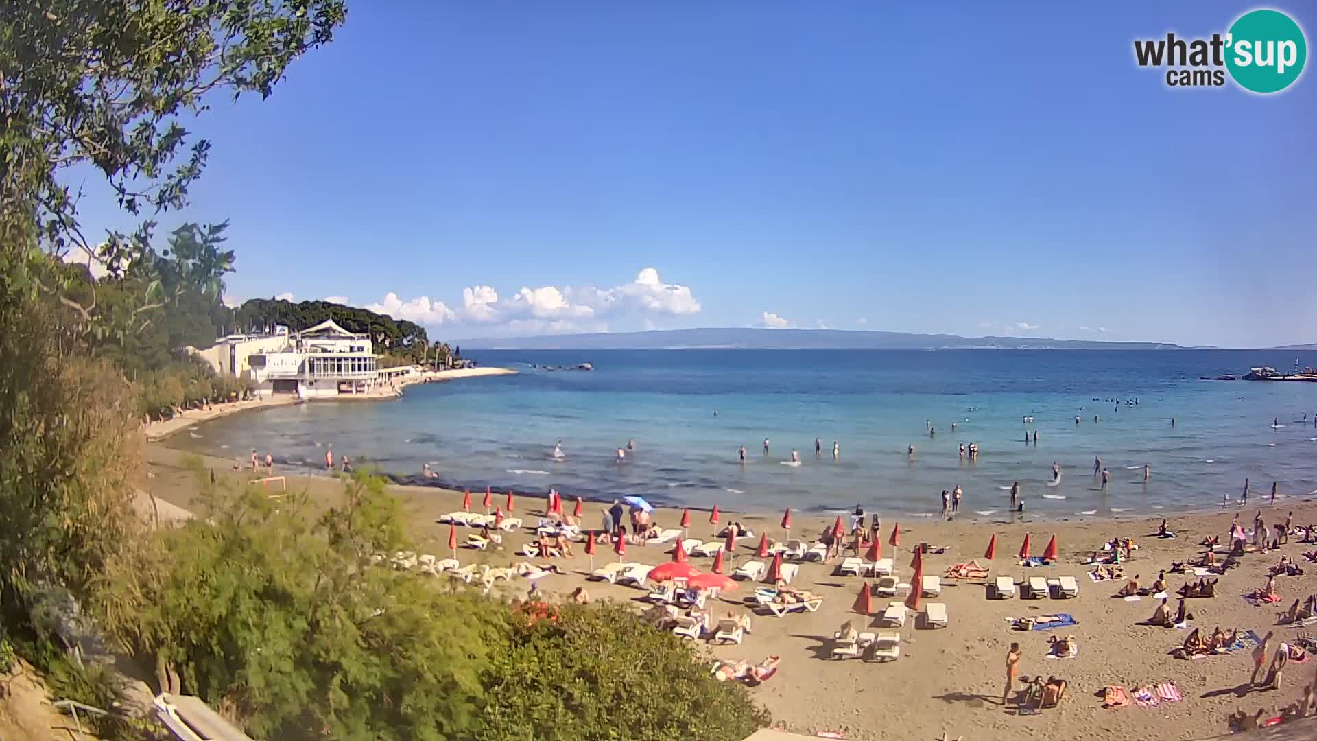 Webcam Live –  Split – spiaggia Bačvice