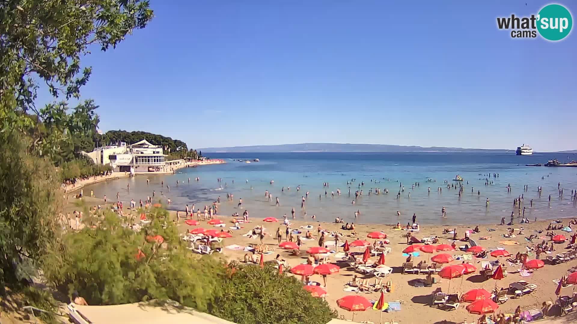 Webcam Live – Split – plage Bačvice