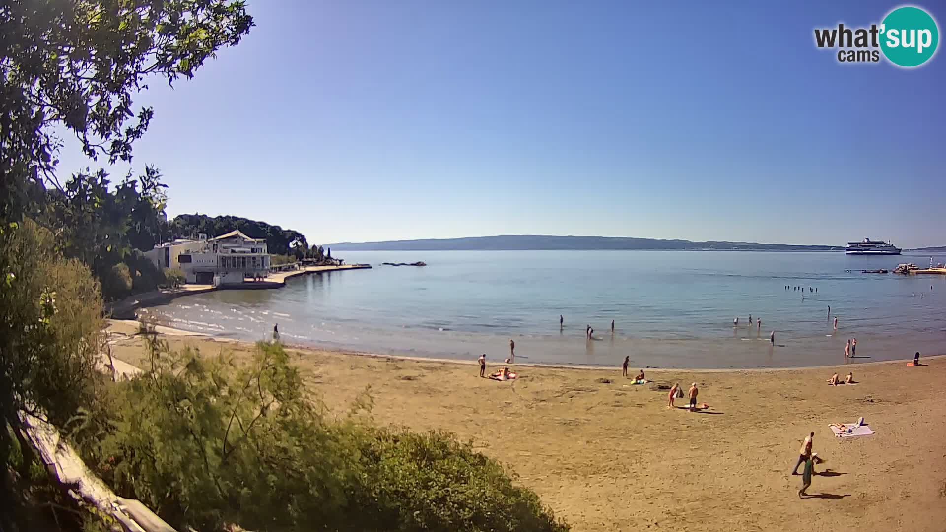Spletna kamera Split – plaža Bačvice