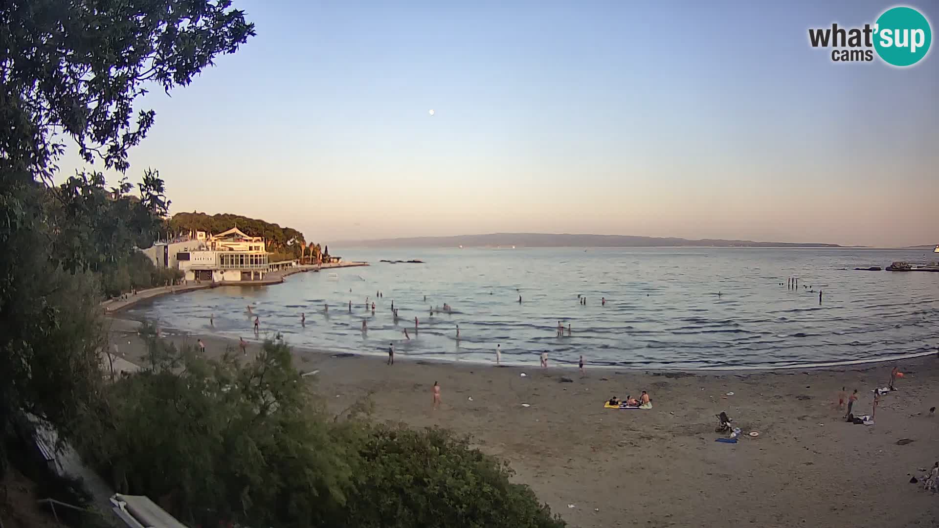 Webcam Live –  Split – spiaggia Bačvice