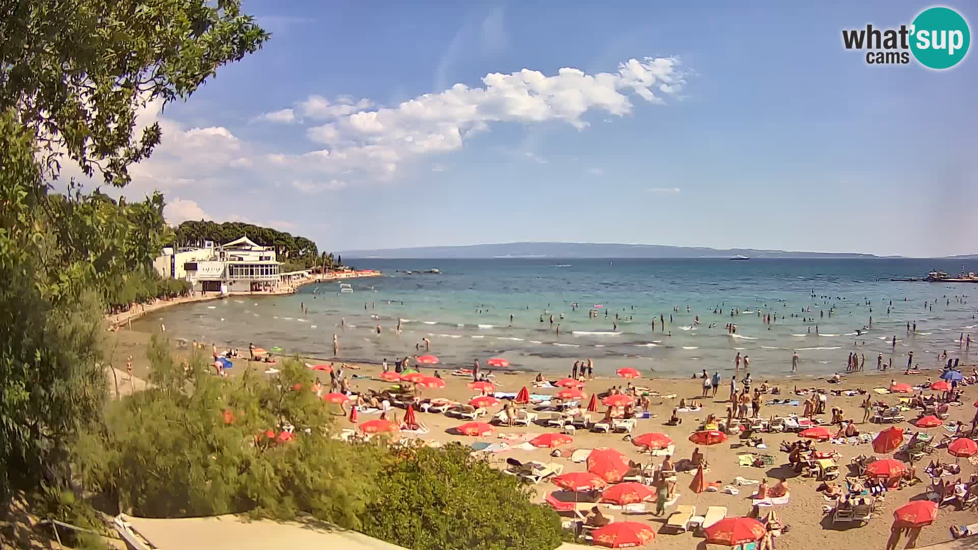 Webcam Live – Split – Strand Bačvice