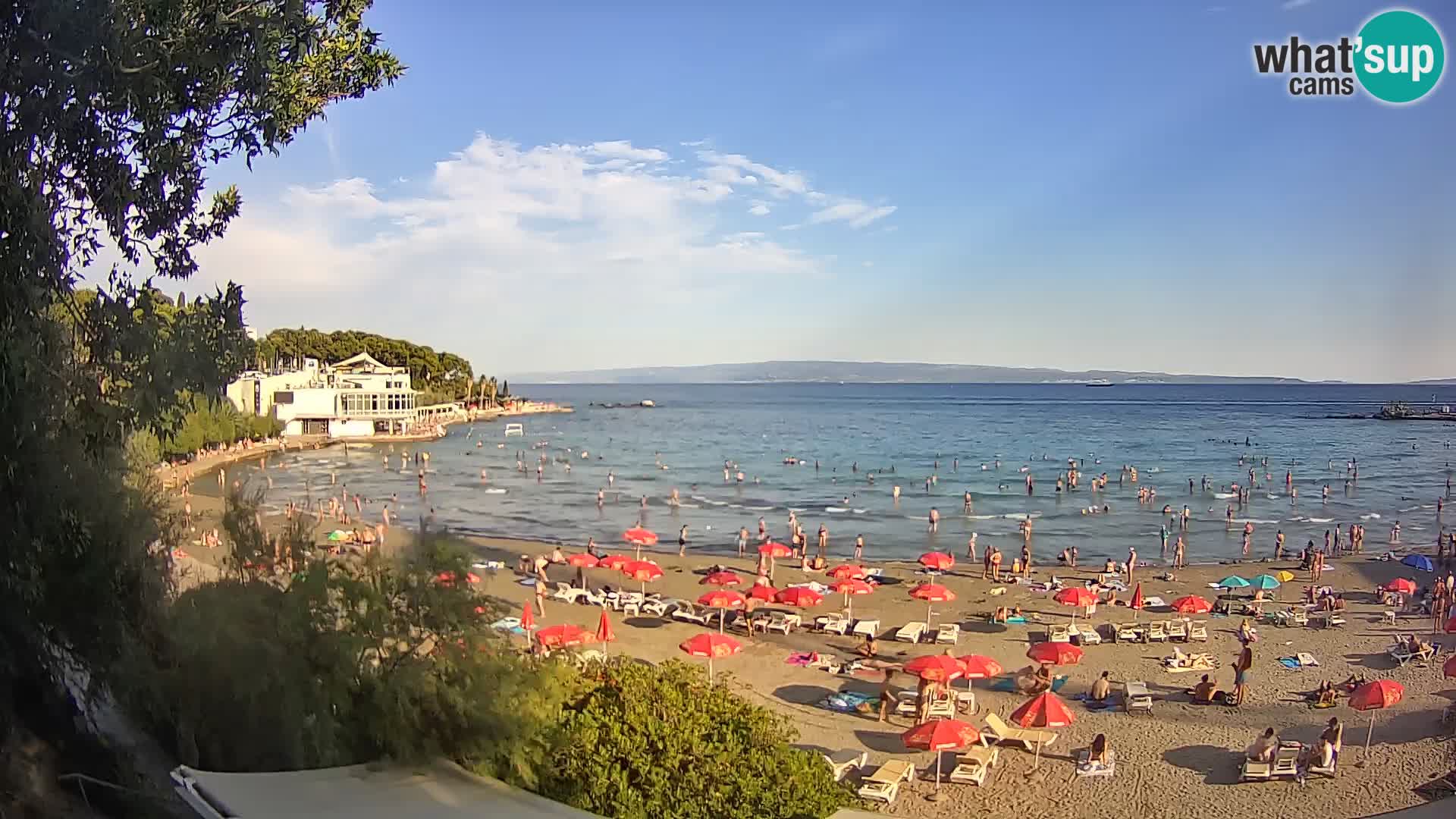 Web kamera Split – plaža Bačvice